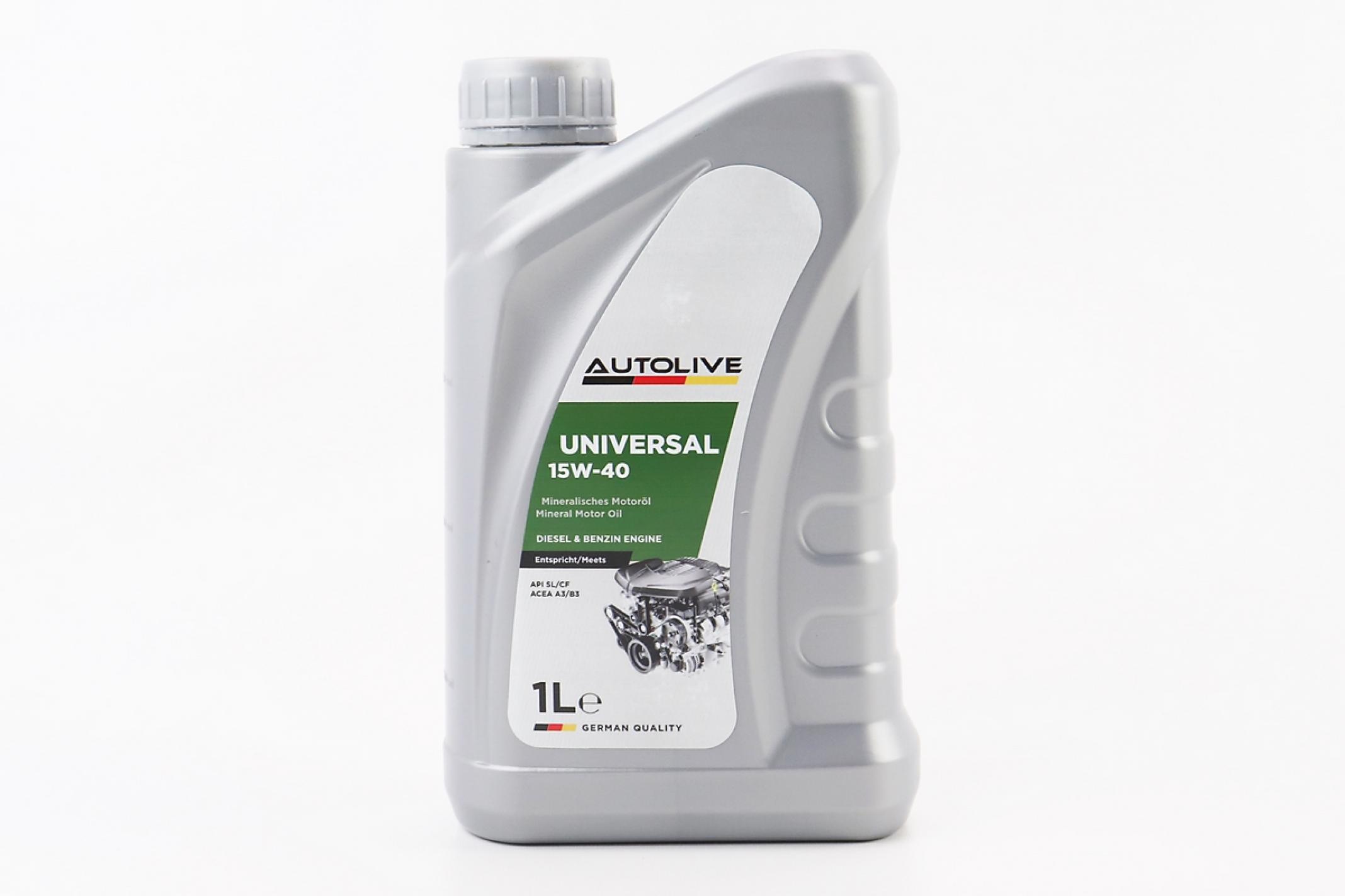 Масло 4T 15W-40 - минеральное универсальное Universal, 1L KS