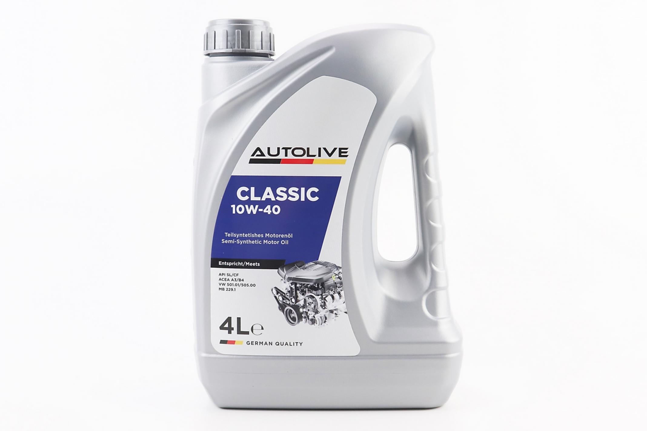 Масло 4T 10W-40 - полусинтетическое универсальное Classiс, 4L KS-2