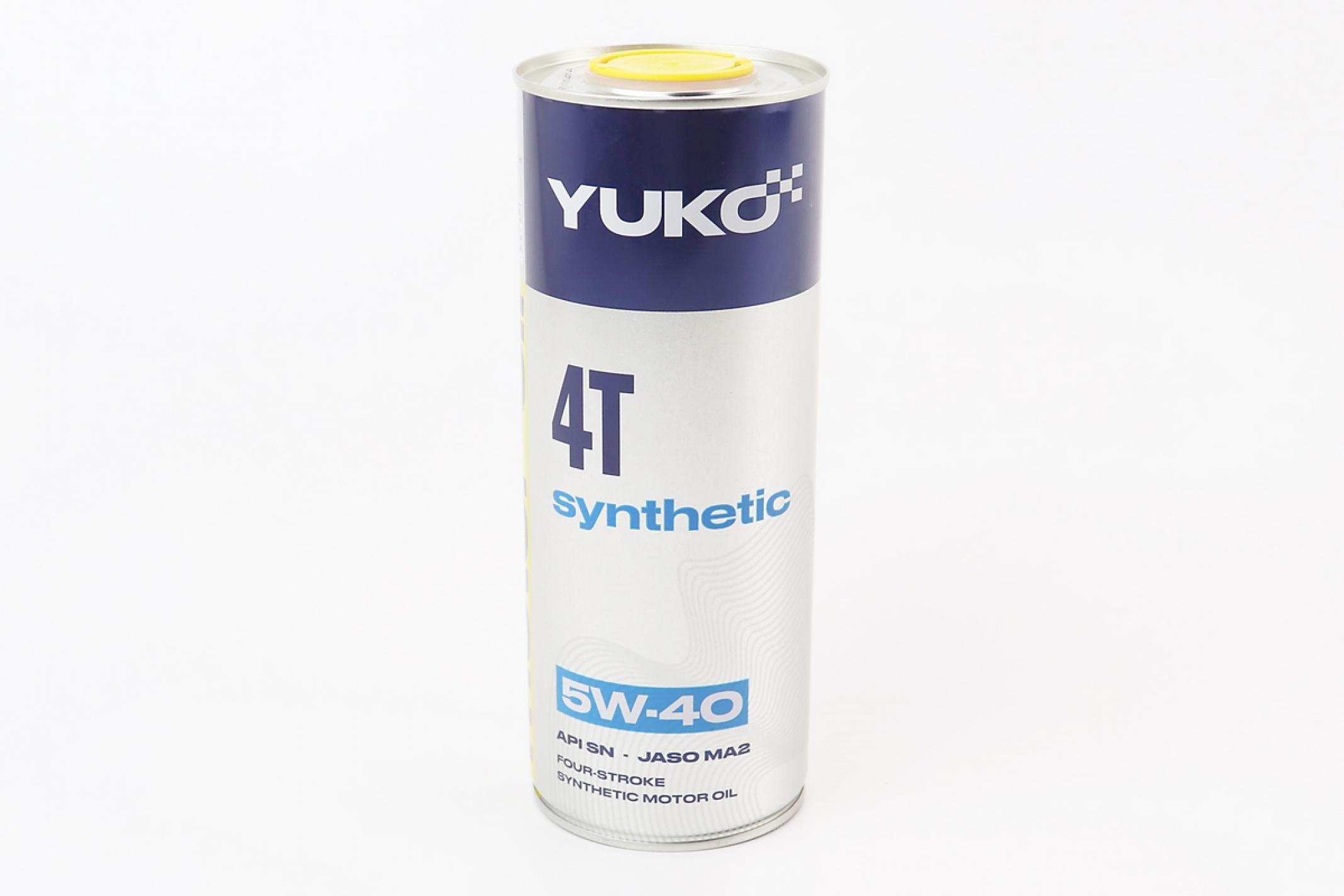 Масло 4T 5W-40 - синтетическое универсальное SYNTHETIC, 1L, Metal KS