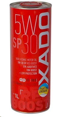 Масло автомобильное, 1л (5W-30, SP) Red Boost ХАДО