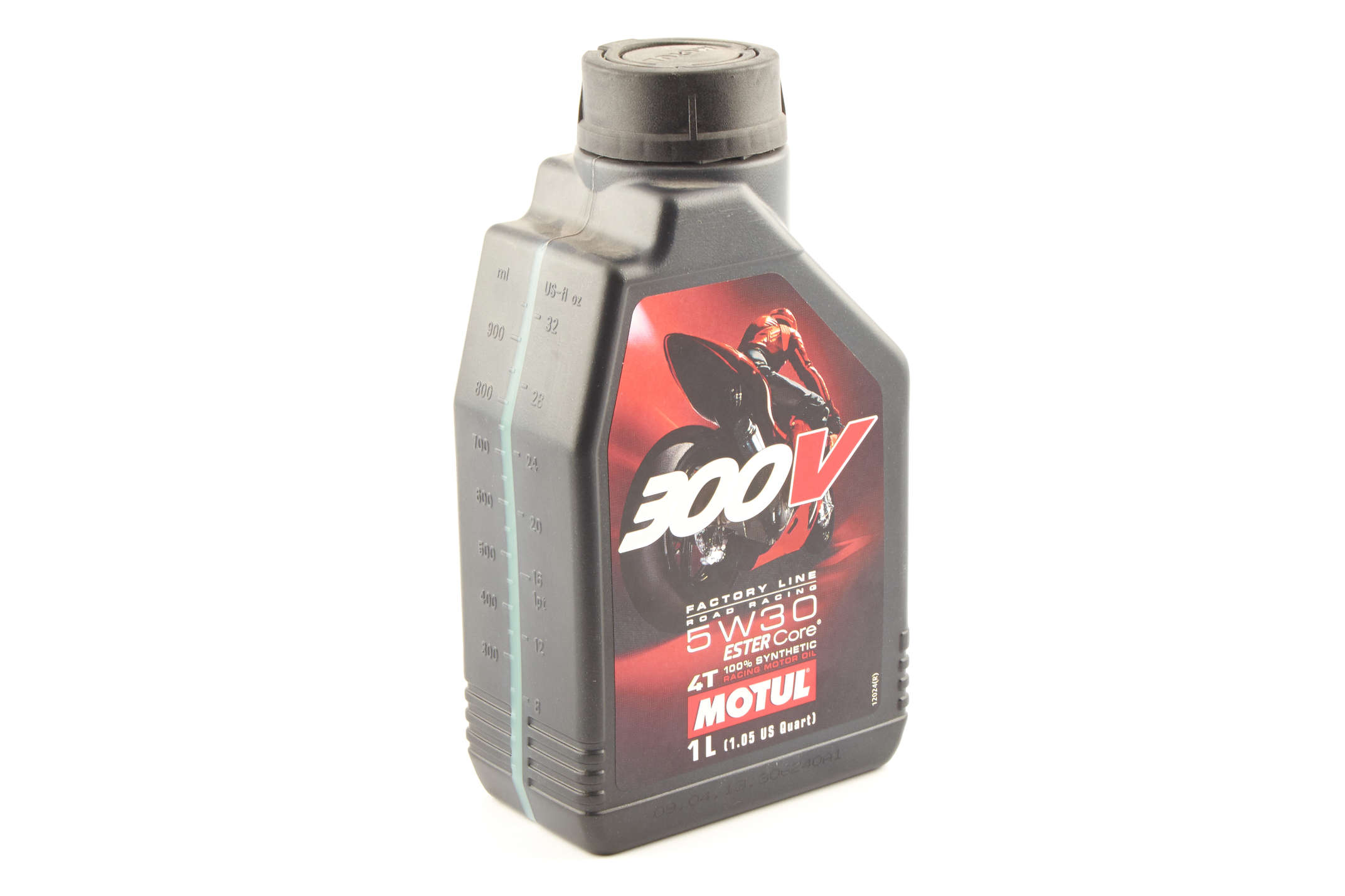 Масло 4T, 1л (синтетика, 5W-30, 300V FACTORY LINE ROAD RACING) MOTUL (#104108)