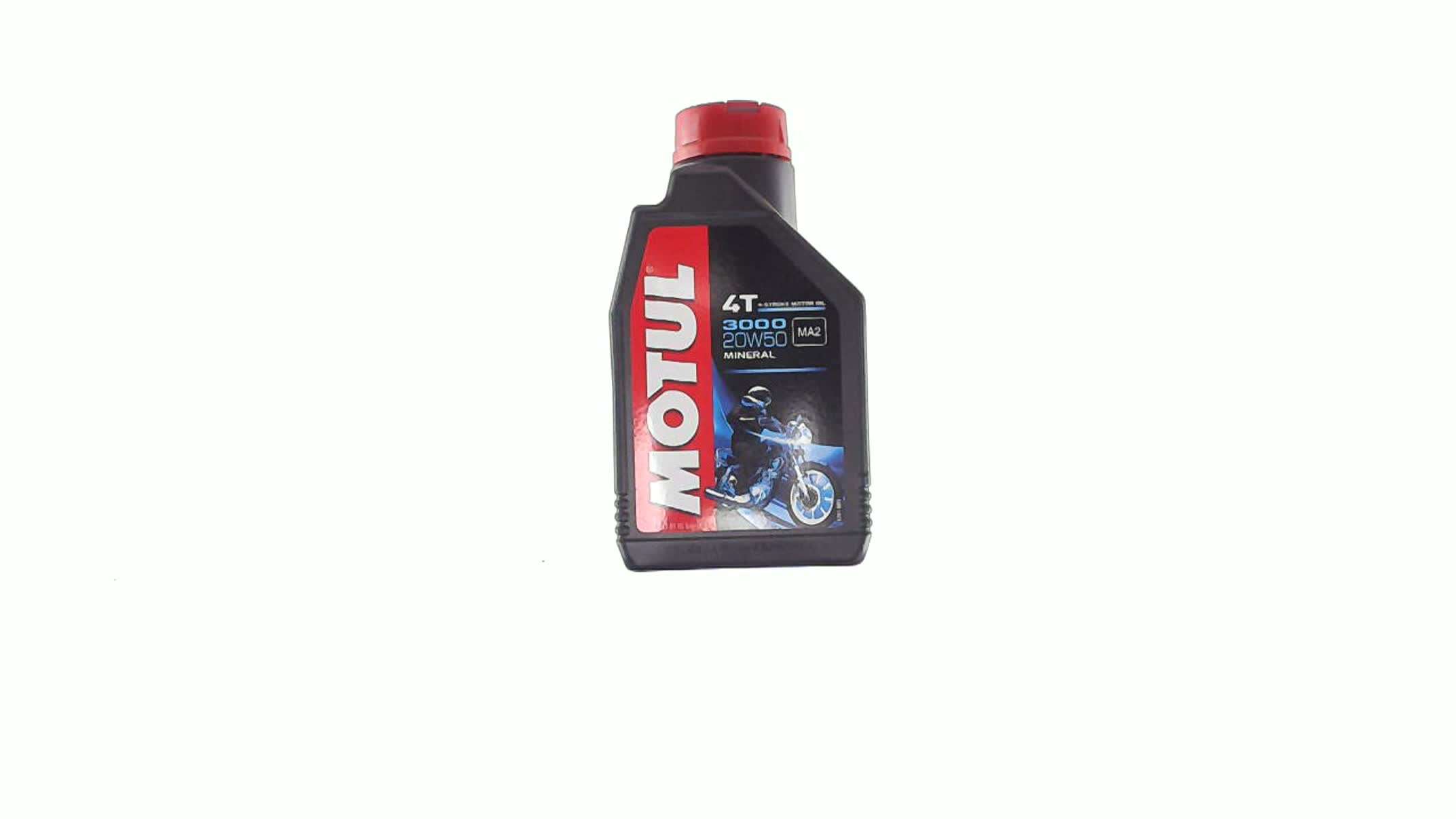Масло 4T, 1л (минеральное, 20W-50, 3000, API SG) MOTUL (#107318)