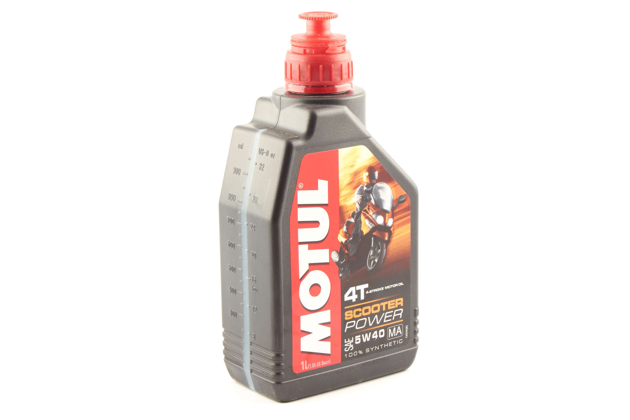 Масло 4T, 1л (синтетика, 5W-40, Scooter Power, API SN/SM/SL/SJ) MOTUL (#105958)