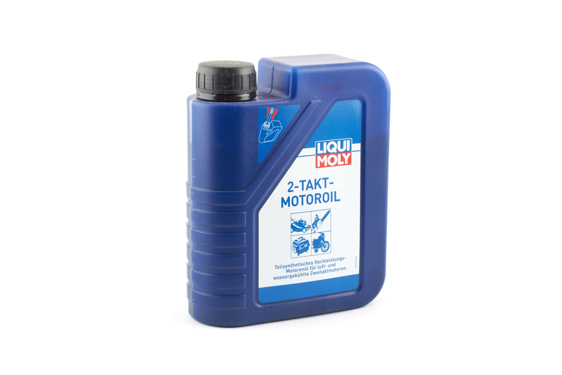 Масло 2T, 1л (полусинтетика, MOTOR OIL) LIQUI MOLY #3958