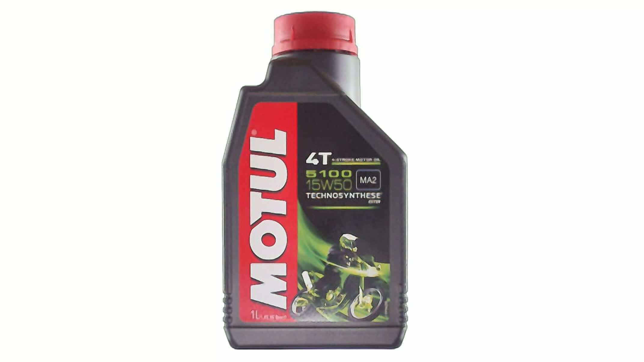 Масло 4T, 1л (полусинтетика, 15W-50, 5100, API SL/SJ/SH/SG) MOTUL (#104080)