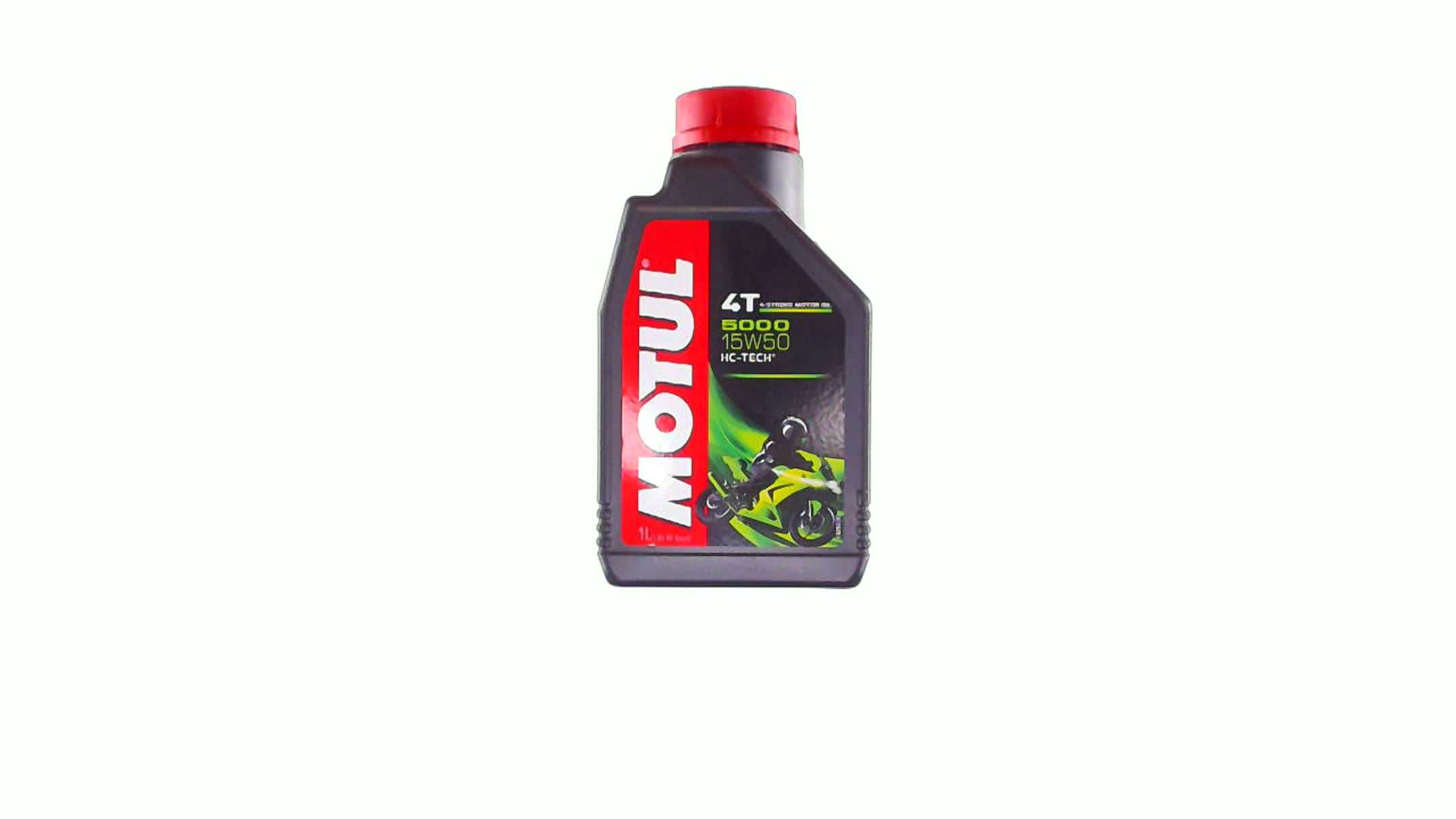 Масло 4T, 1л (полусинтетика, 15W-50, 5000, API SL/SM) MOTUL (#106012)