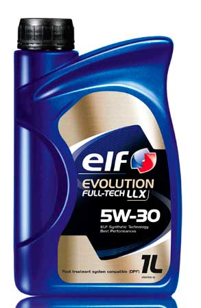 Масло автомобильное, 1л (SAE 5W-30, синтетика, Evolution Full-Tech LLX) ELF (#GPL)