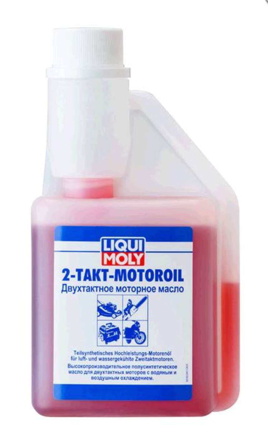Масло 2T, 250мл (полусинтетика, MOTOR OIL) LIQUI MOLY #8036