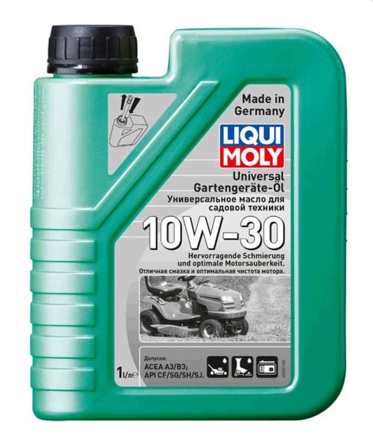 Масло 4T, 1л (минеральное, 10W30 для газонокосилок, Takt Gartengerate-Oil) LIQUI MOLY #8037