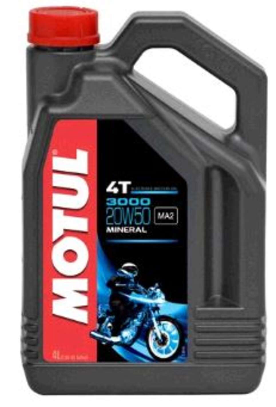 Масло 4T, 4л (минеральное, 20W-50, 3000, API SG) MOTUL (#107319)