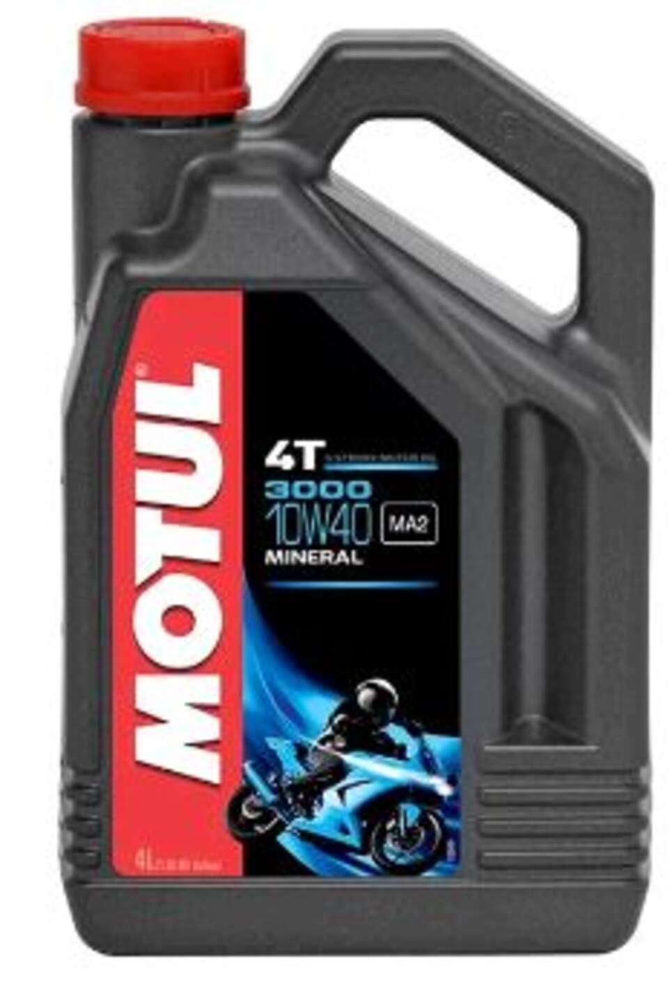Масло 4T, 4л (минеральное, 10W-40, 3000, API SG) MOTUL (#107693)
