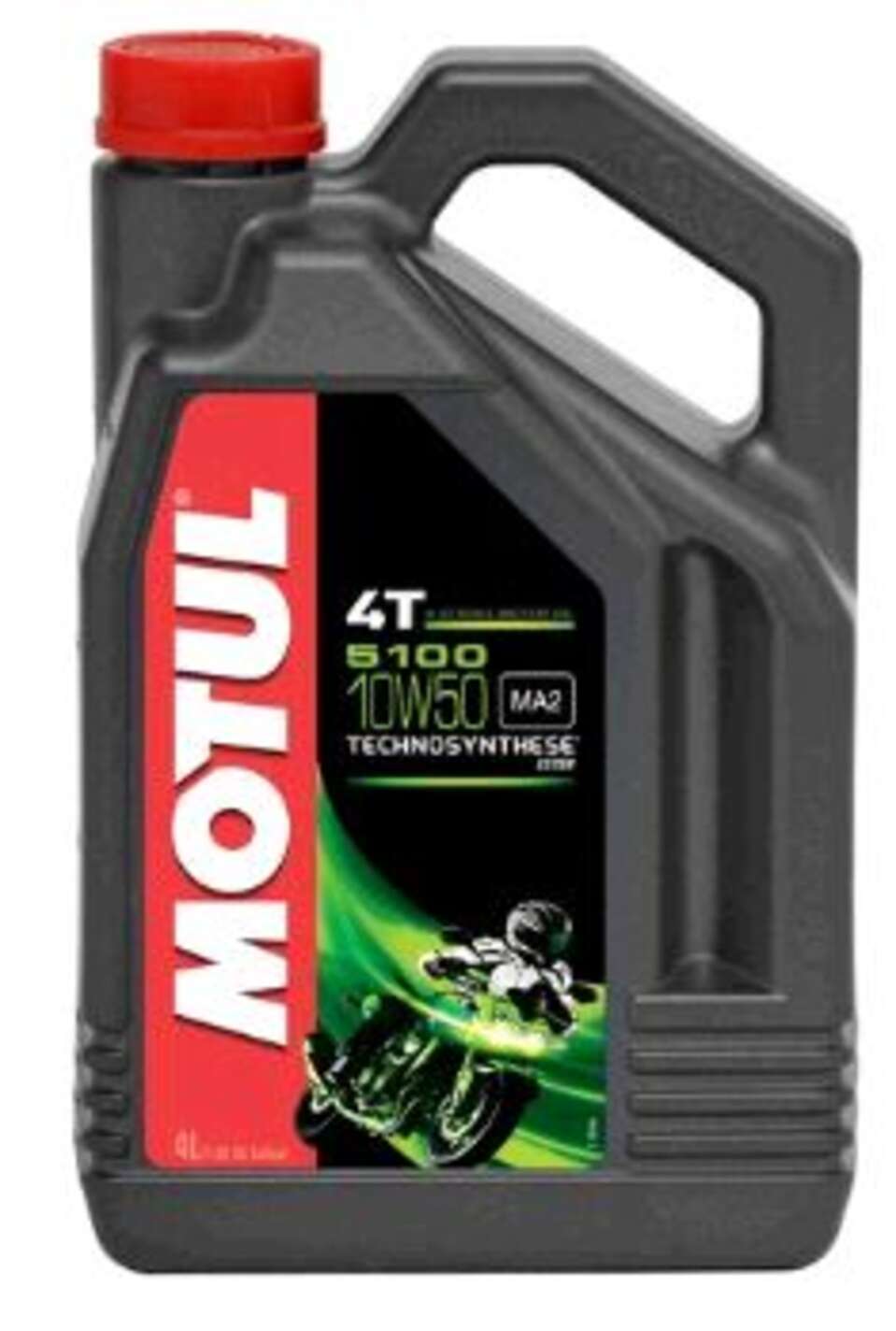 Масло 4T, 4л (полусинтетика, 10W-50, 5100, API SL/SJ/SH/SG) MOTUL (#104076)