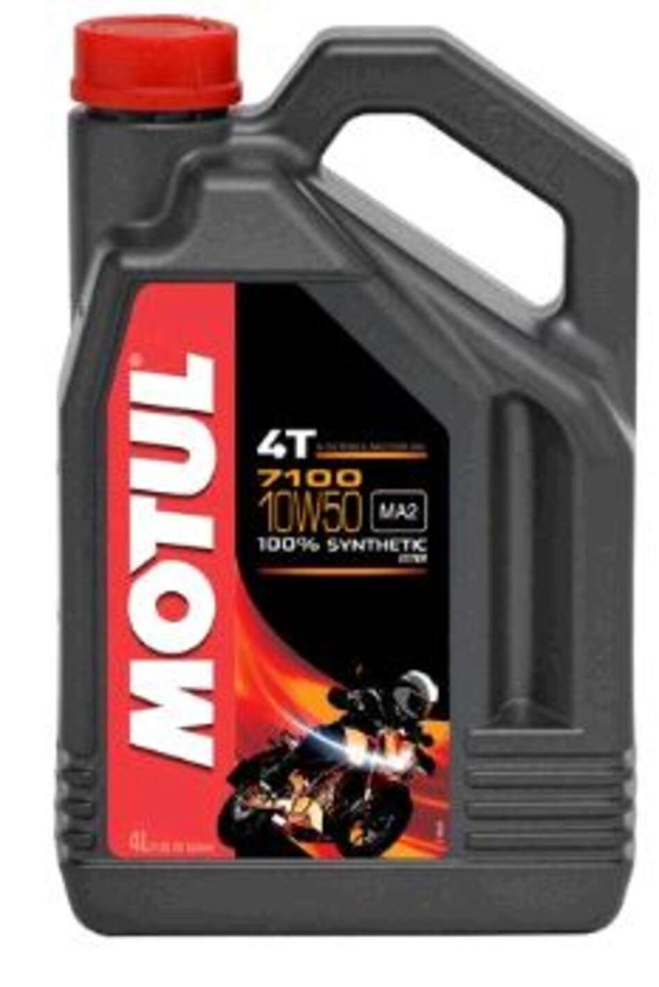 Масло 4T, 4л (синтетика, 10W-50, 7100, API SL/SJ/SH/SG) MOTUL (#104098)