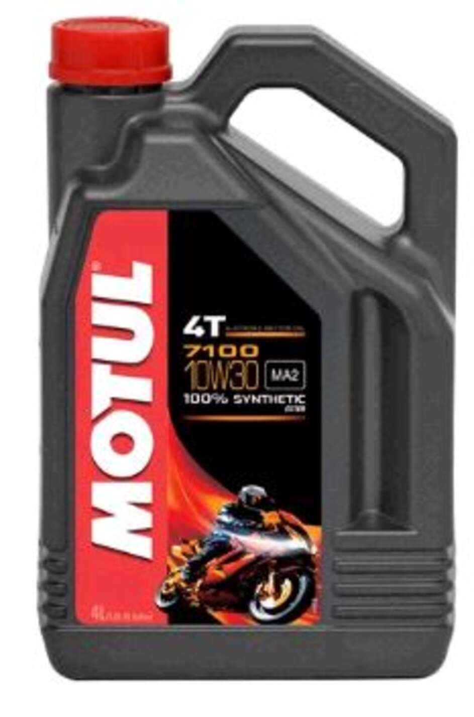 Масло 4T, 4л (синтетика, 10W-30, 7100, API SL/SJ/SH/SG) MOTUL (#104090)
