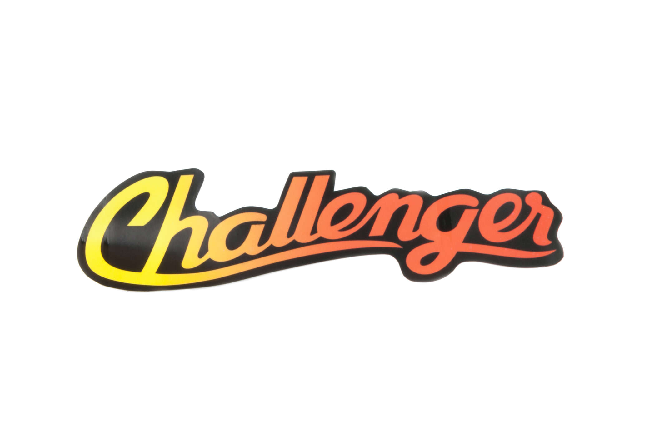 Наклейка декор CHALLENGER (15x10см) (#3133)