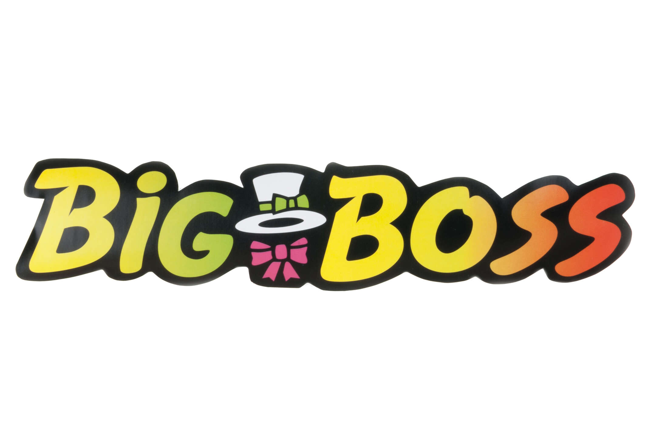 Наклейка декор BIG BOSS (21x6см) (#3275)