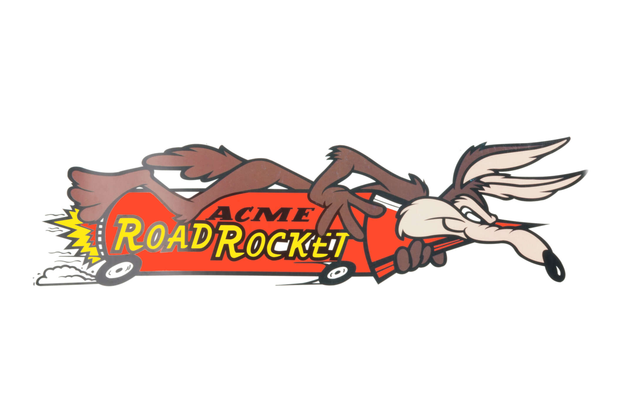 Наклейка декор ROAD ROCKET (24x8см) (#3528)