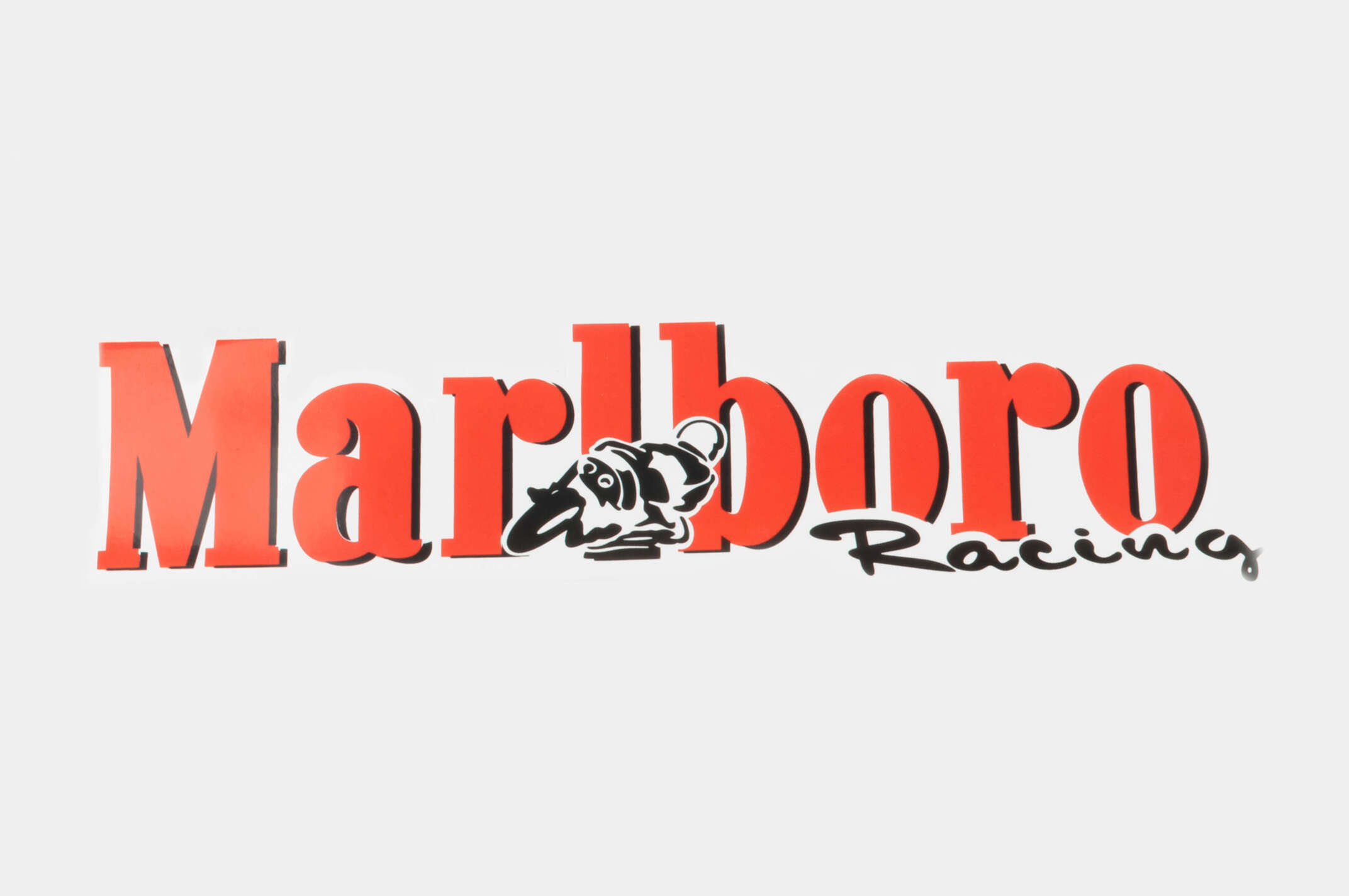 Наклейка логотип MARLBORO (27x6см) (#0174)