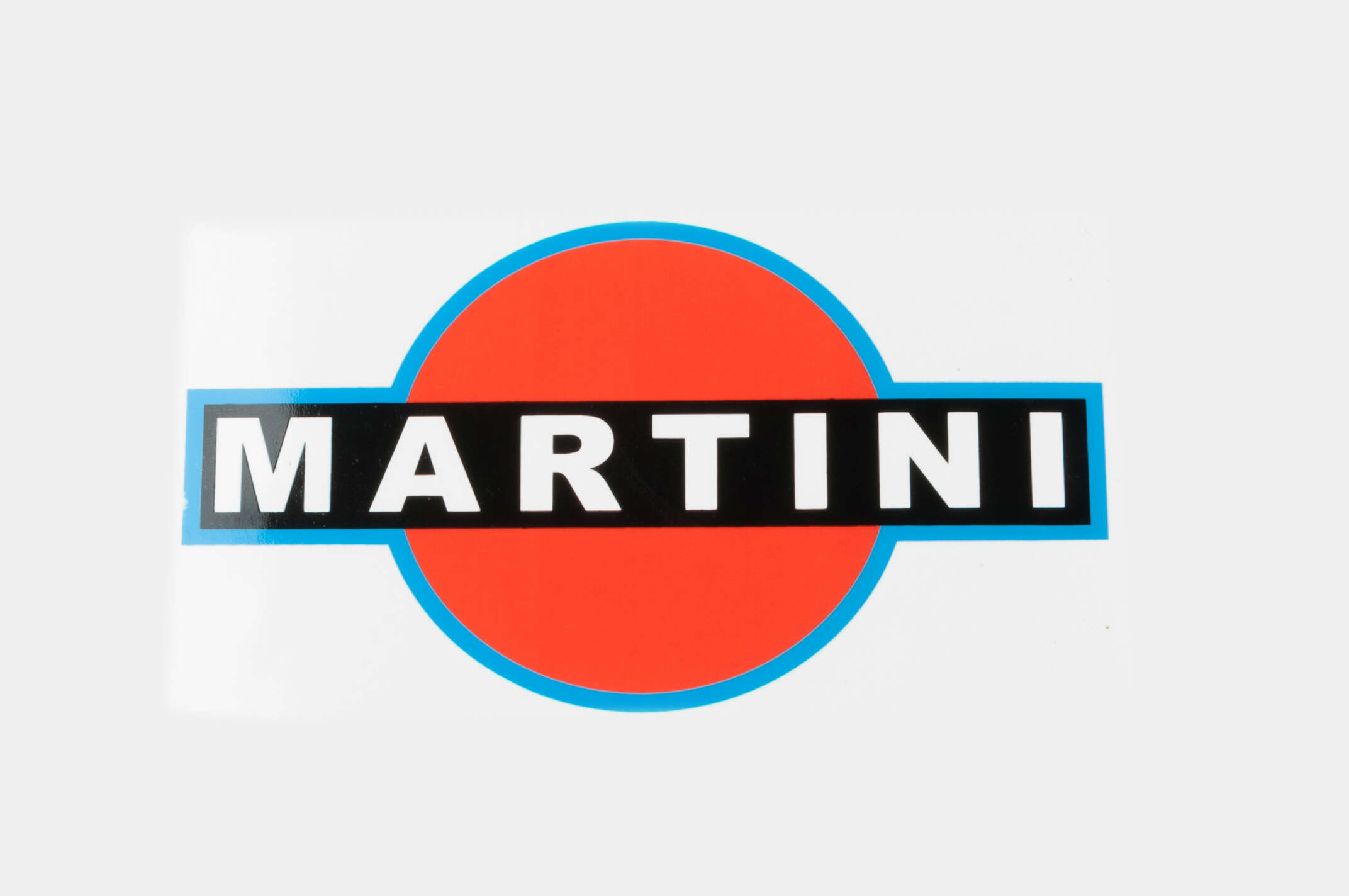 Наклейка логотип MARTINI (23x15см) (#0118)