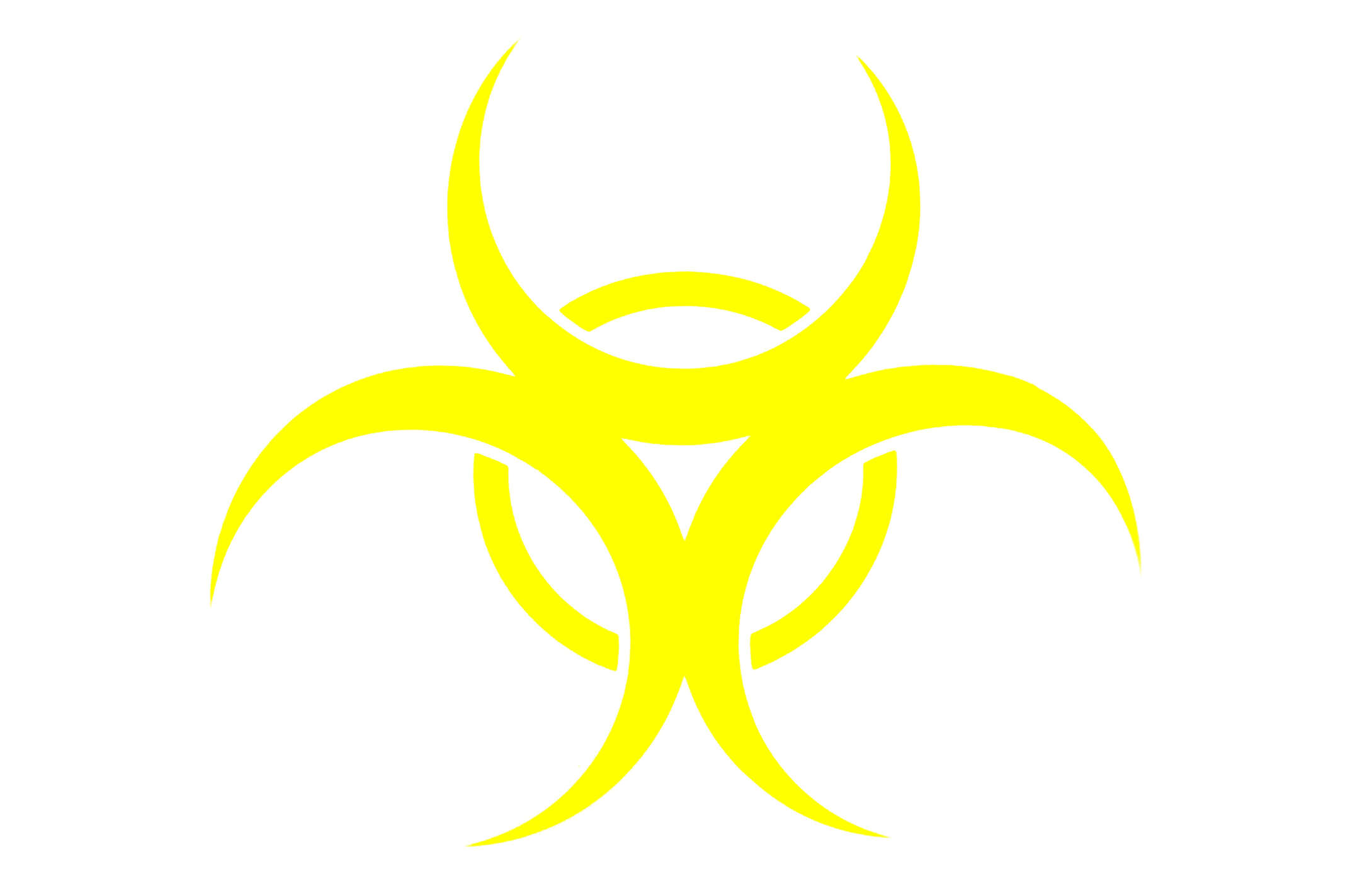 Наклейка декор VIRUS DETECTED (15x14см) (#1712)
