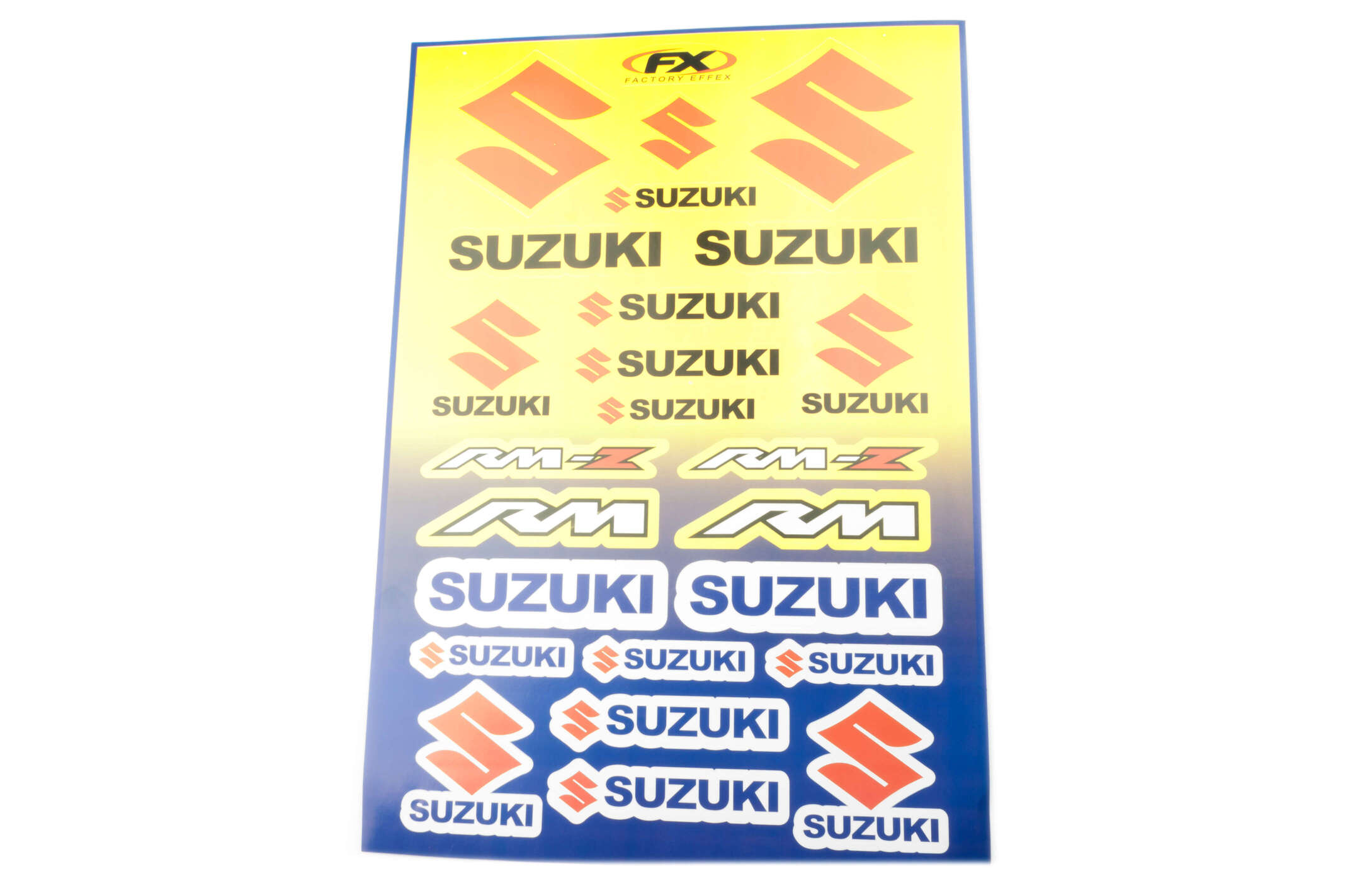 Наклейки (набор) спонсор SUZUKI (39х27см) (#5987G)