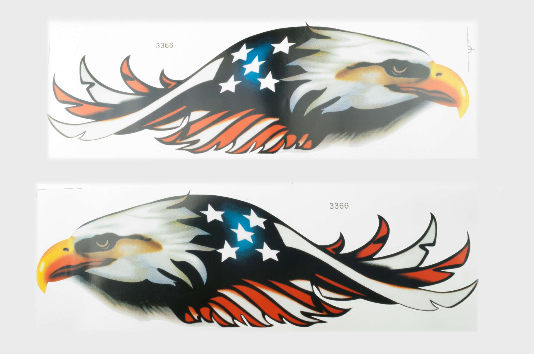 Наклейки (набор) EAGLE (48х16см, 2шт) (#3366)
