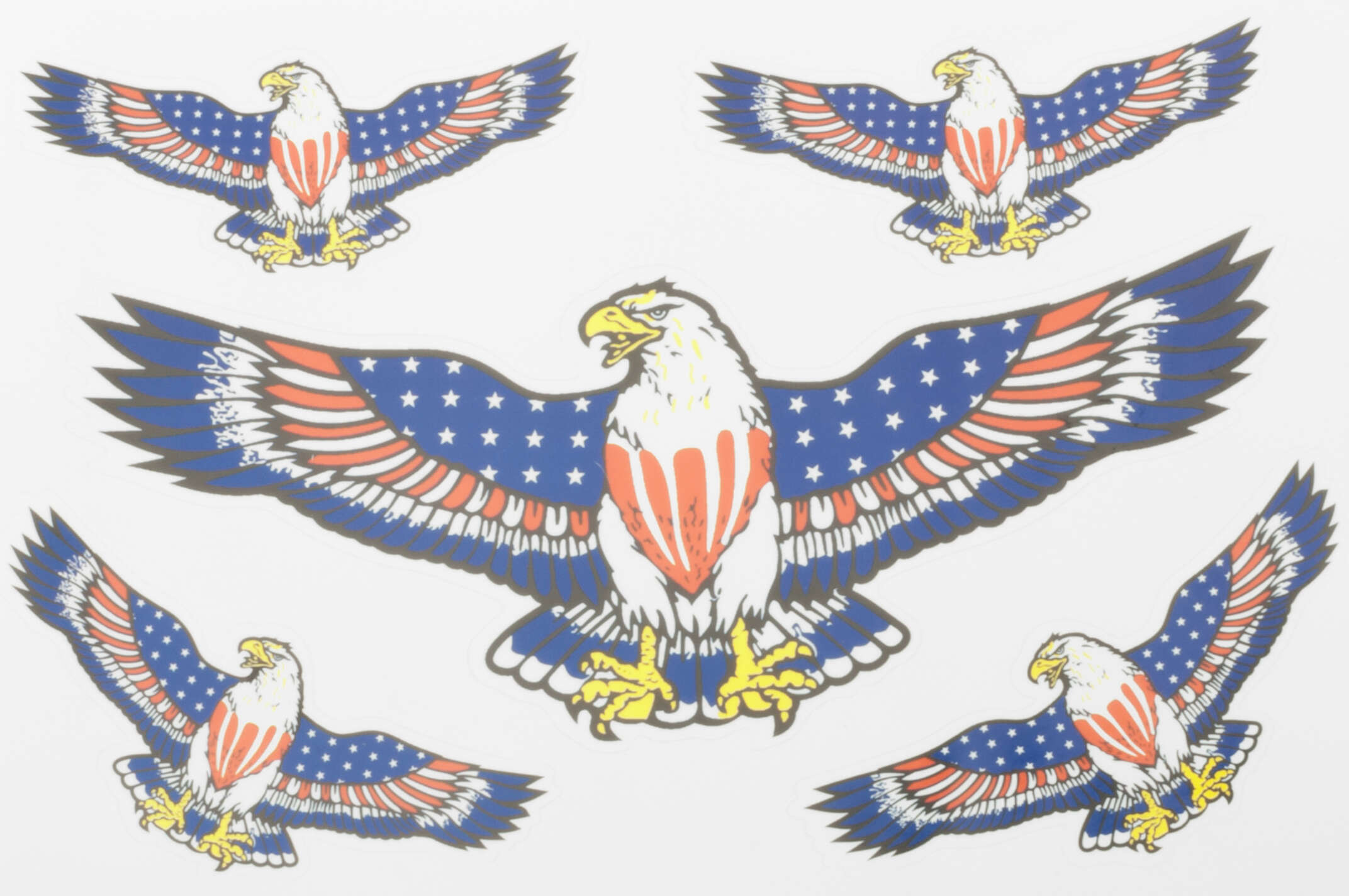 Наклейки (набор) EAGLE (24х16см) (#0060C)