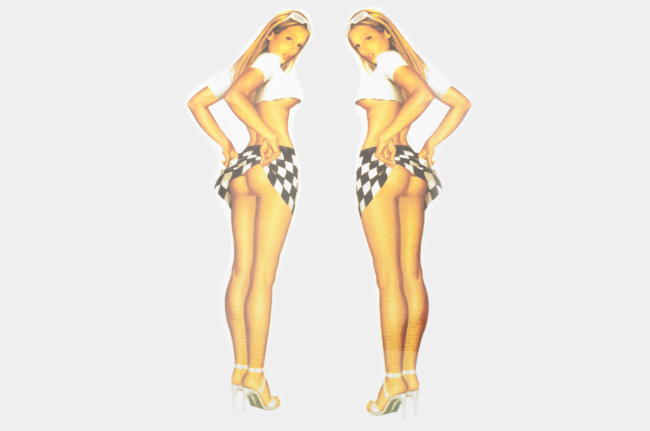 Наклейки (набор) GIRL (33х10см) (#3412B)