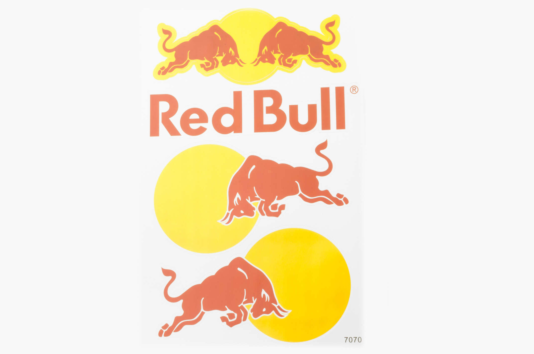 Наклейки (набор) спонсор RED BULL (26х18см) (#7070)