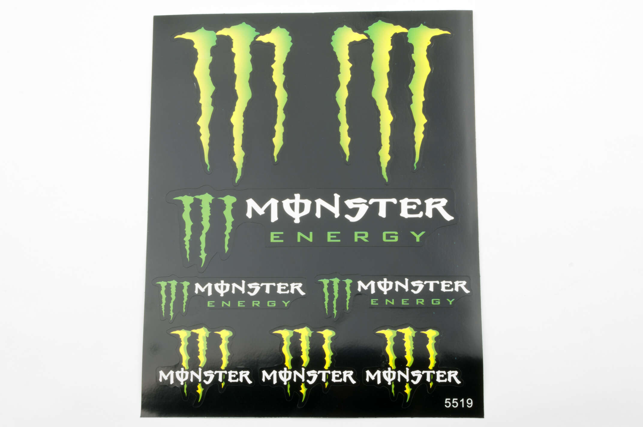 Наклейки (набор) спонсор MONSTER ENERGY (25х21см) (#5519)