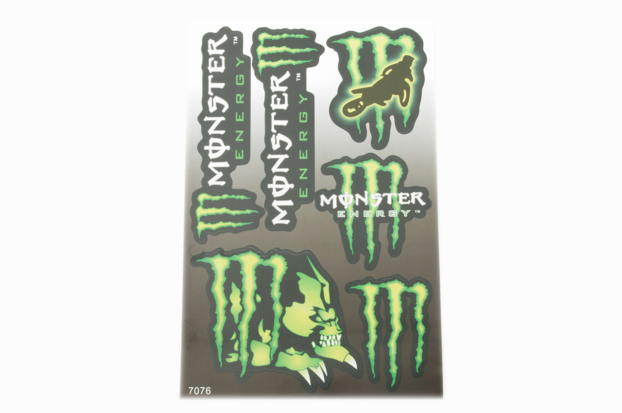 Наклейки (набор) спонсор MONSTER ENERGY (25х21см) (#7076)