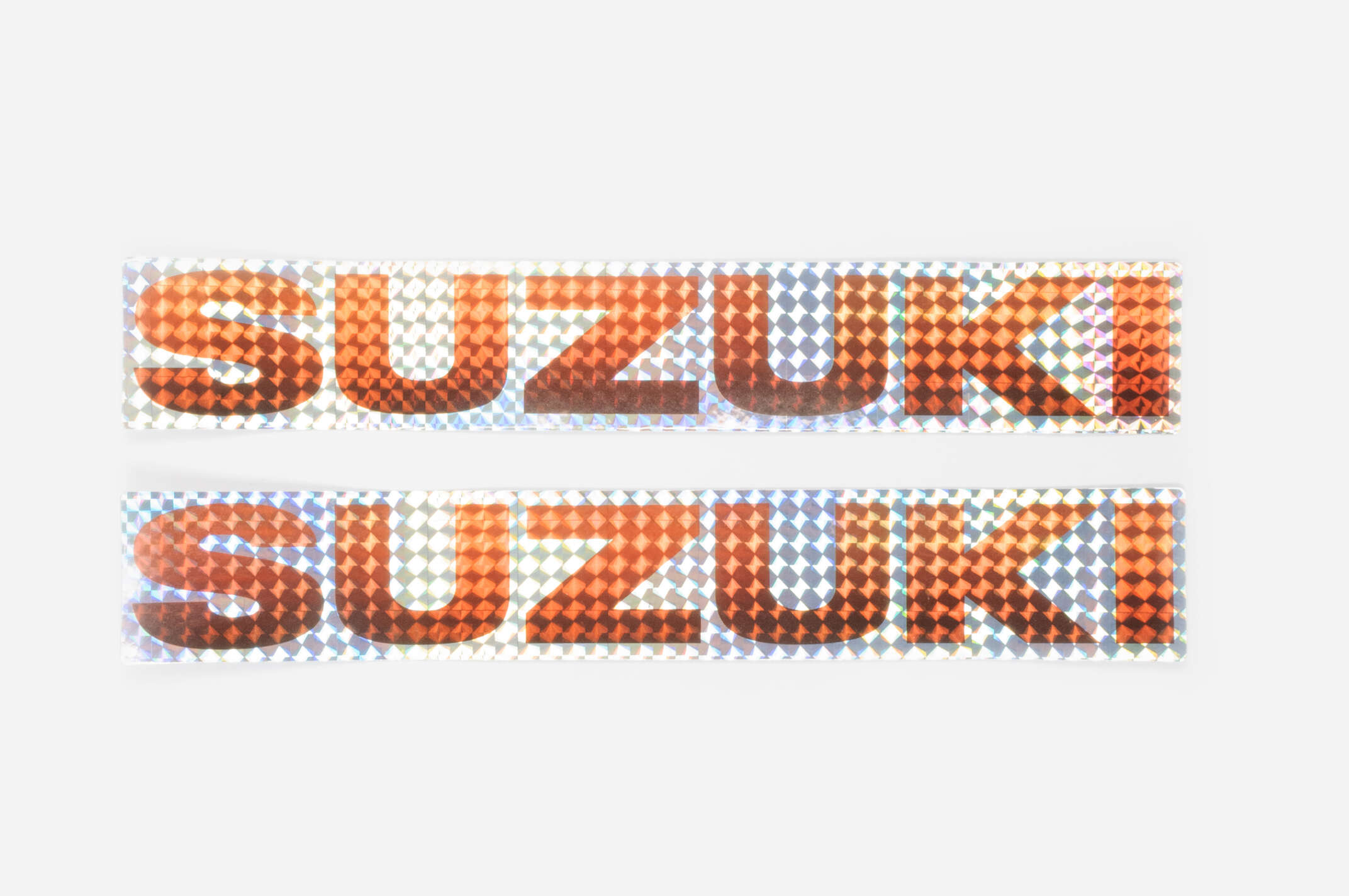 Наклейки (набор) SUZUKI (30х5см, красные) (#7000C)