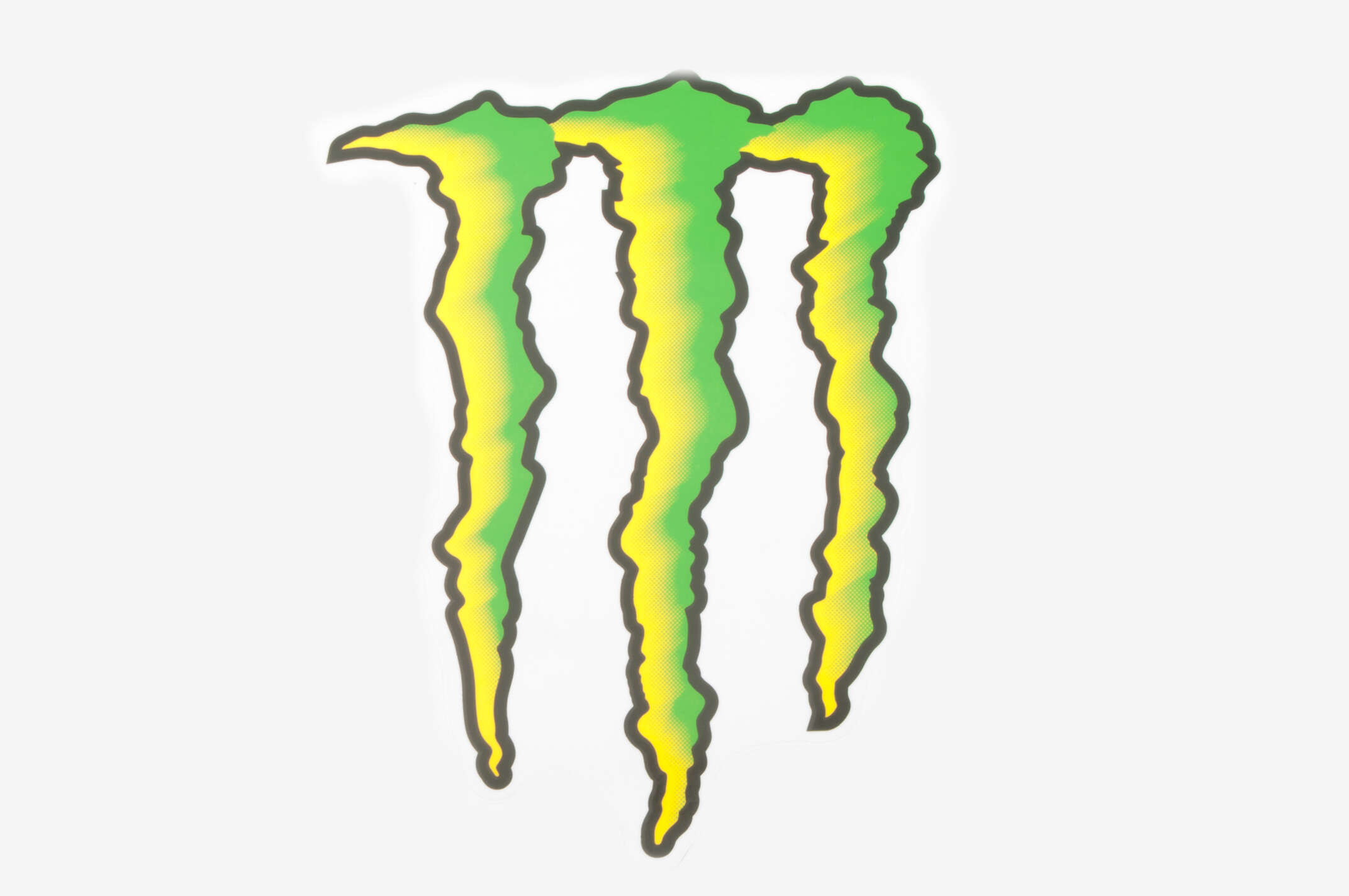 Наклейка логотип MONSTER ENERGY (21х16см) (#7312E)