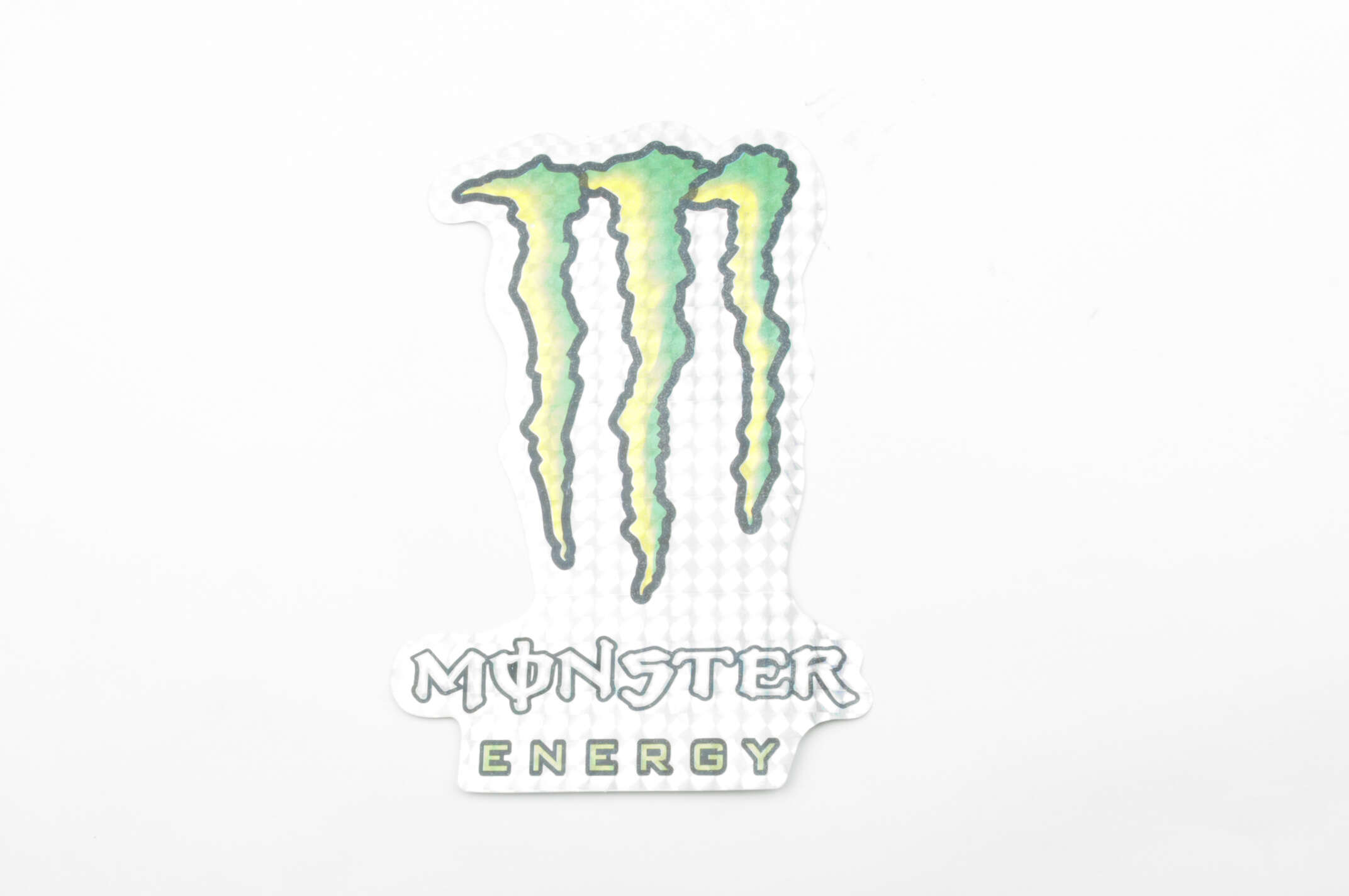 Наклейка логотип MONSTER ENERGY (17х12см) (#7312G)