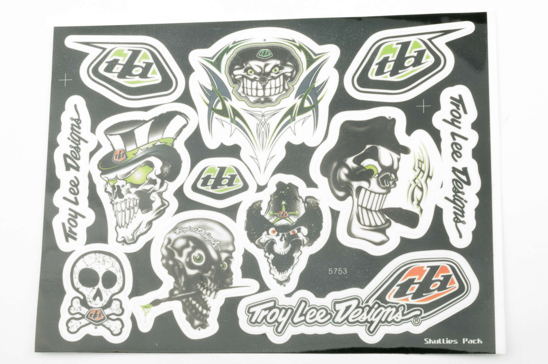 Наклейки (набор) спонсор TROY LEE (25х19см) (#5753)