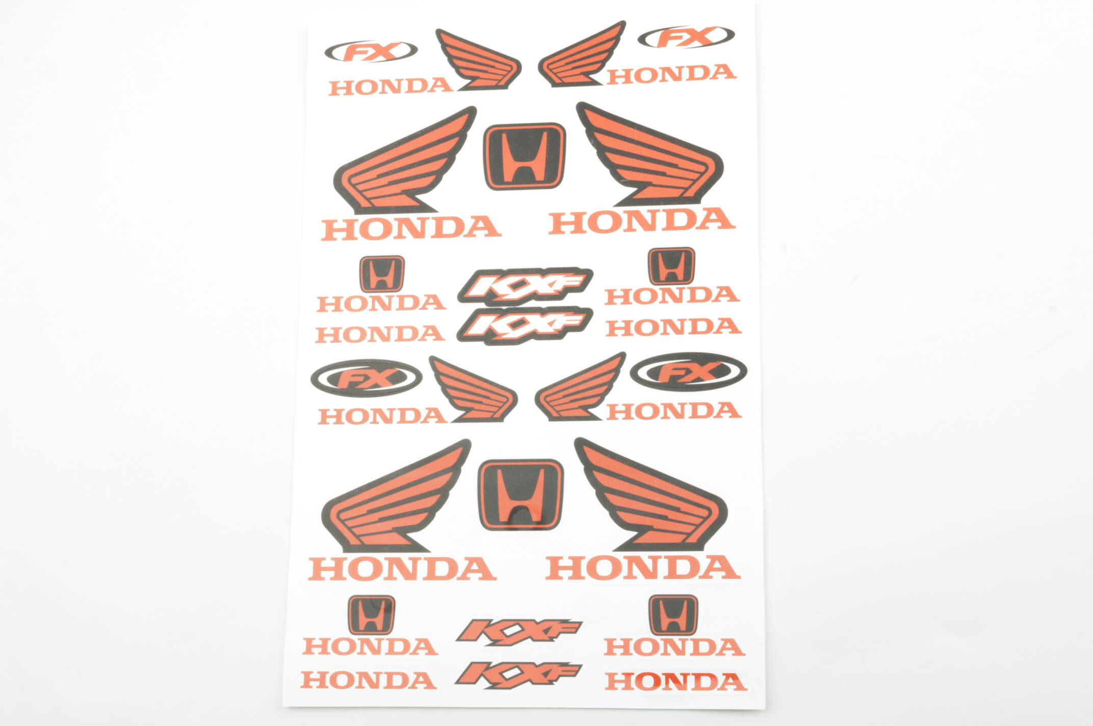 Наклейки (набор) Honda (26х18см, 22шт) (#7044)