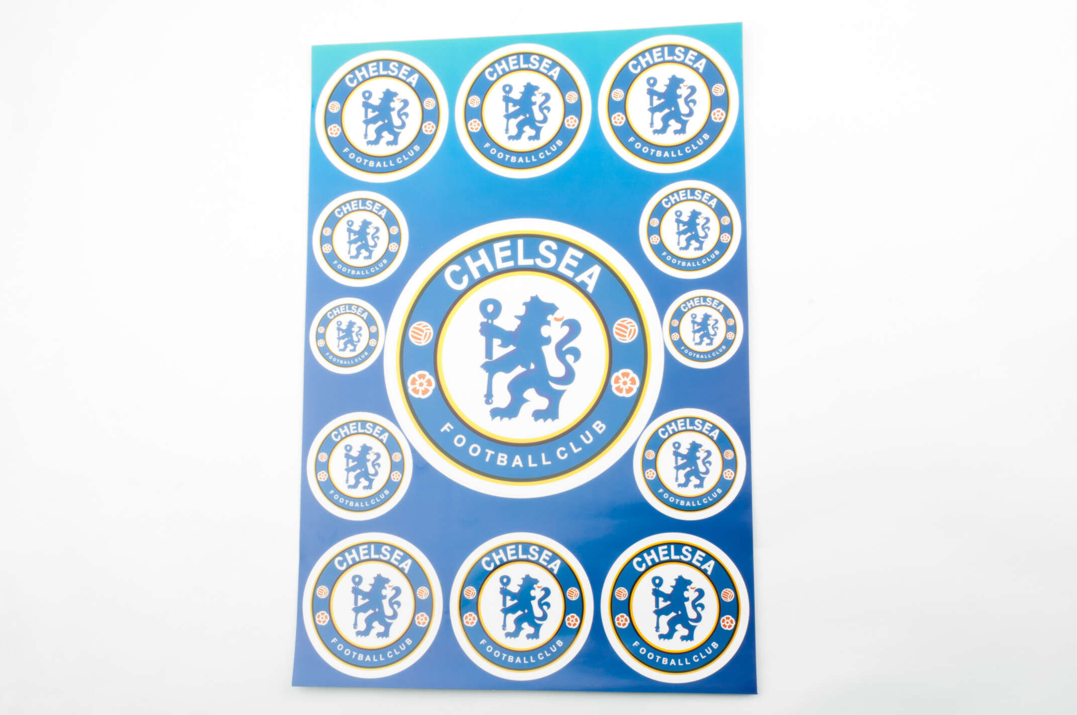 Наклейки (набор) спонсор CHELSEA (32х23см) (#5752A)