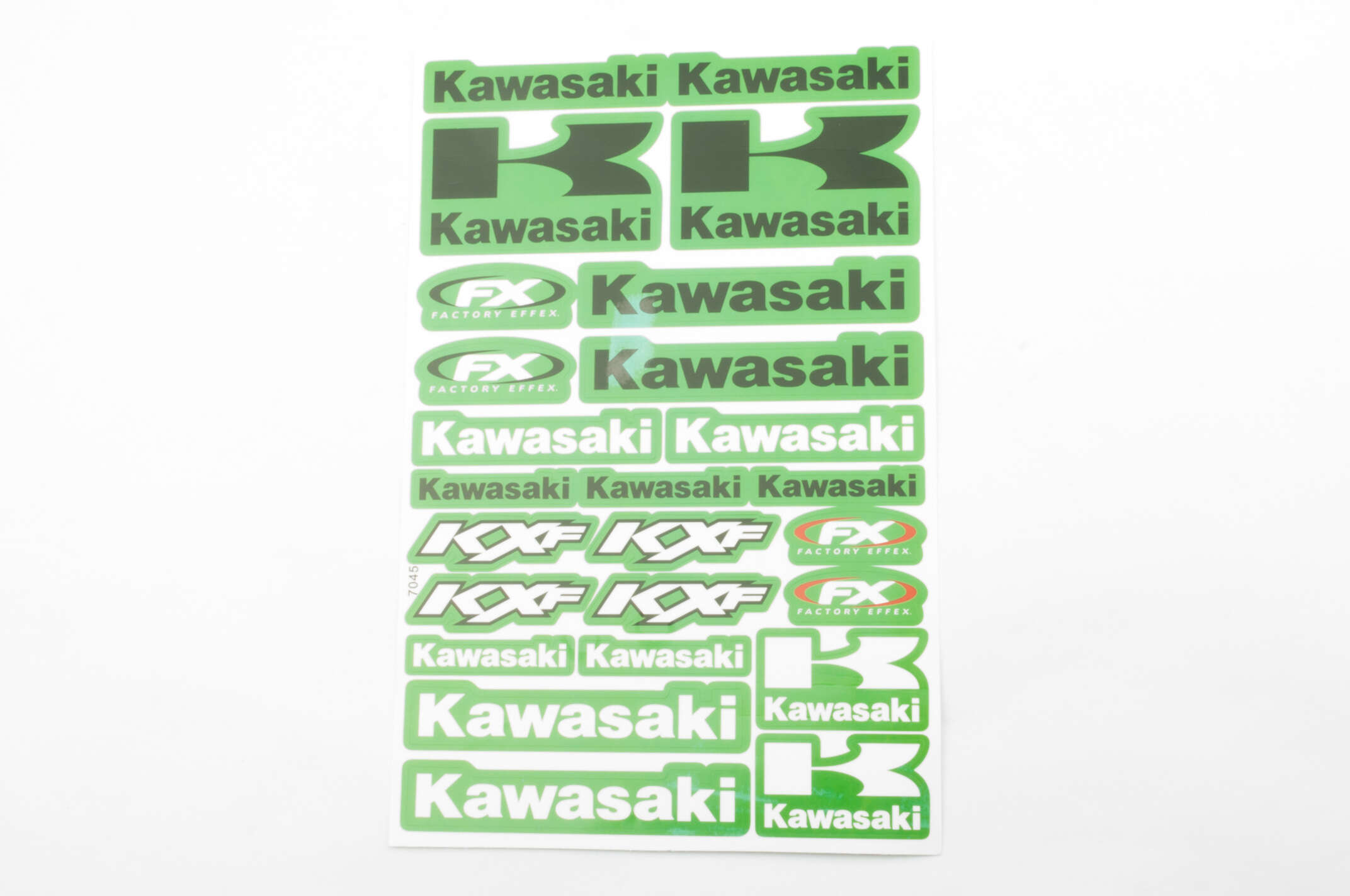 Наклейки (набор) KAWASAKI (27х18см) (#7045)