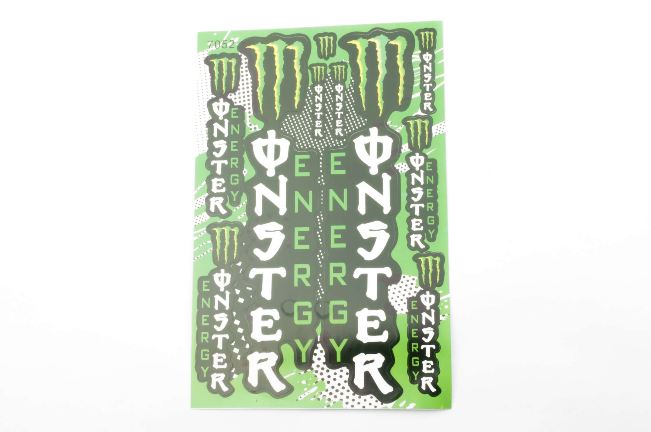 Наклейки (набор) спонсор MONSTER ENERGY (27х18см) (#7052)