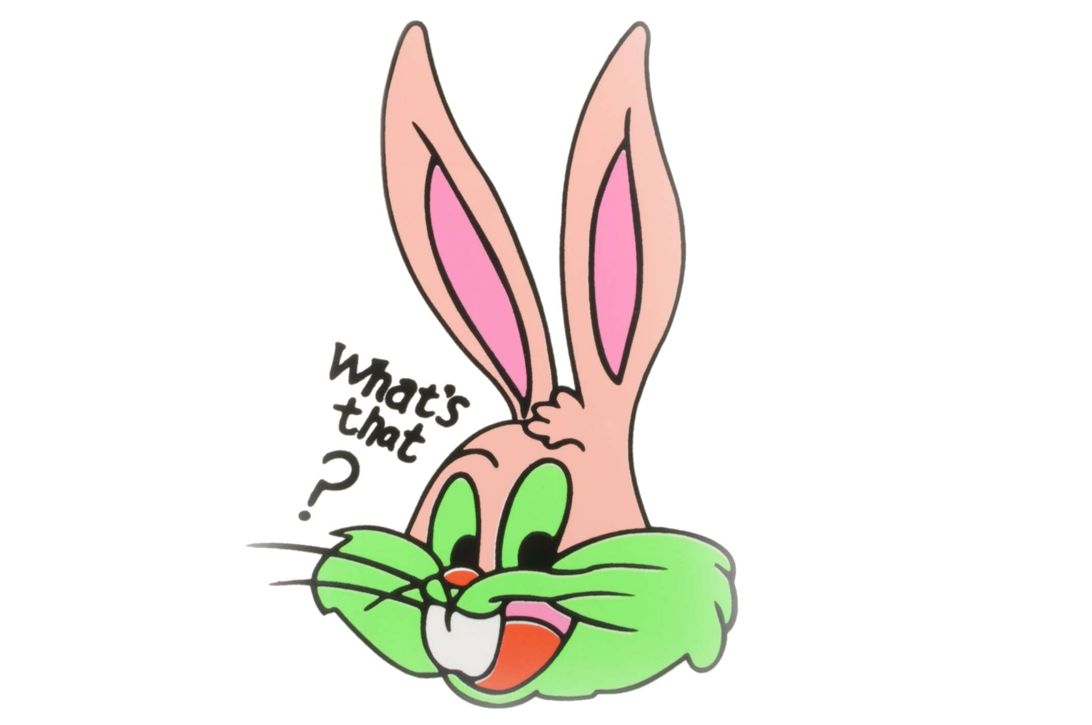 Наклейка декор BUGS BUNNY (21х15см) (#2645)