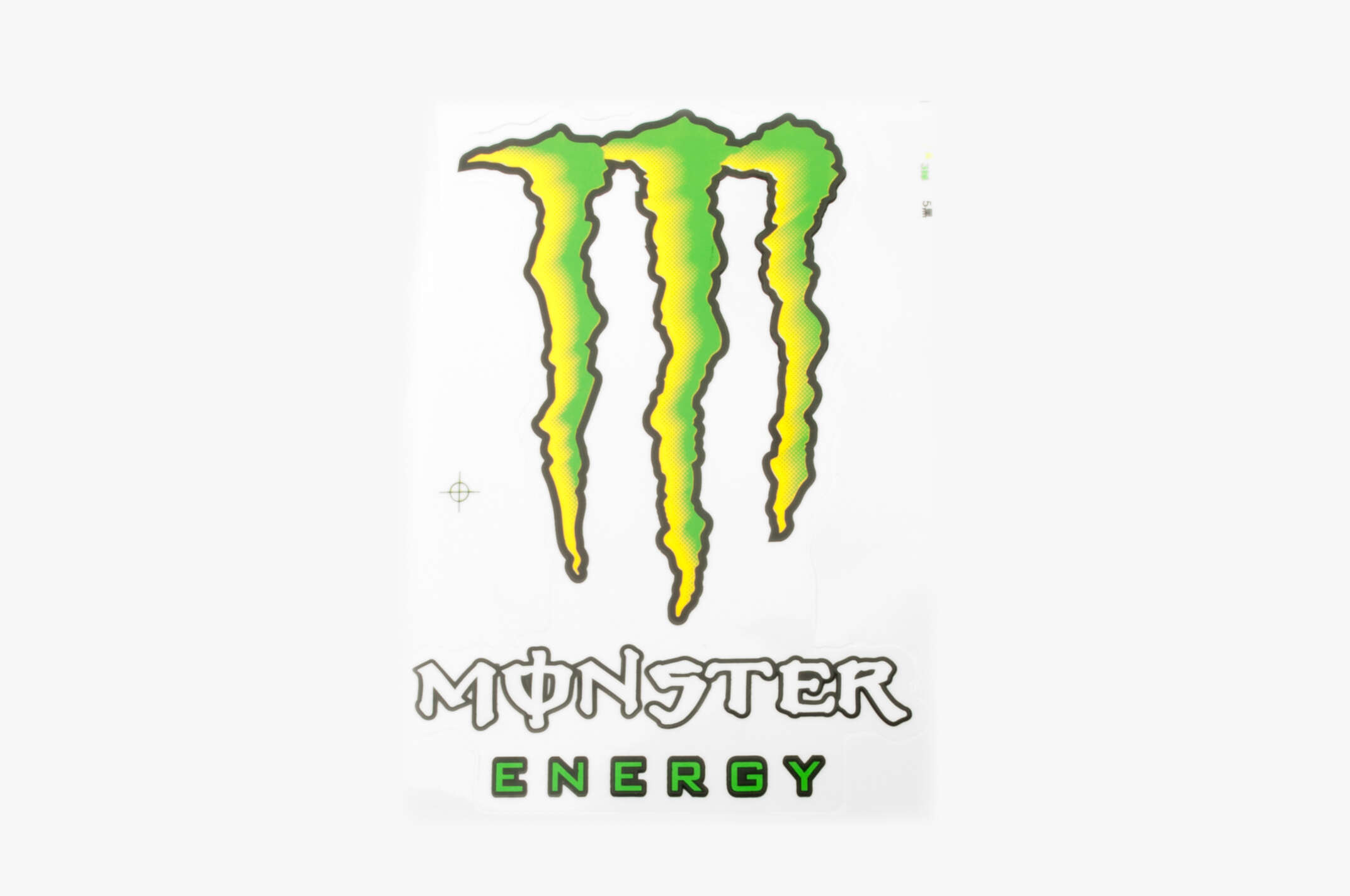Наклейка логотип MONSTER ENERGY (17х13см) (#7312)