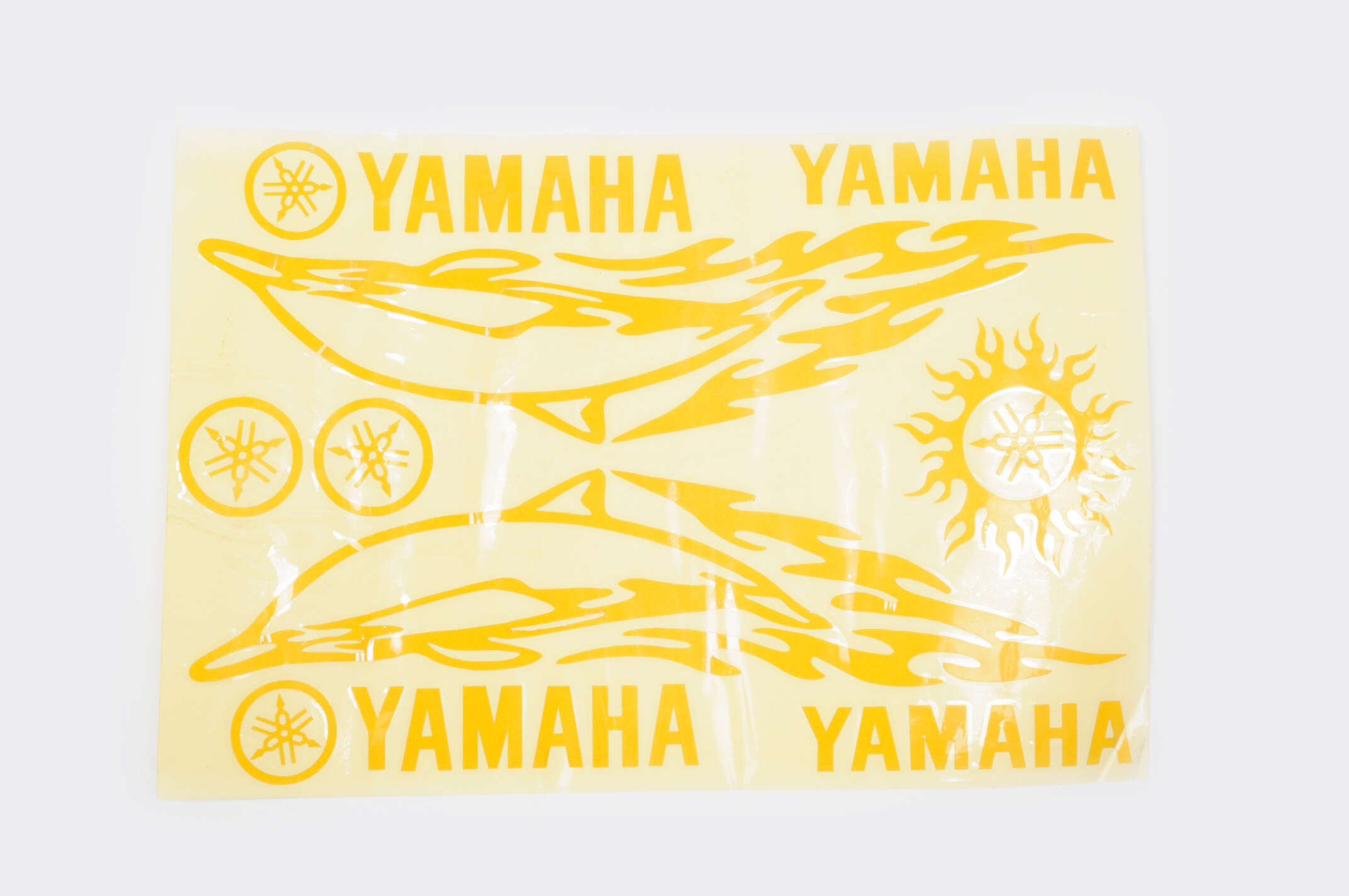 Наклейки (набор) Yamaha DOLPHIN (34х23см, желтые)