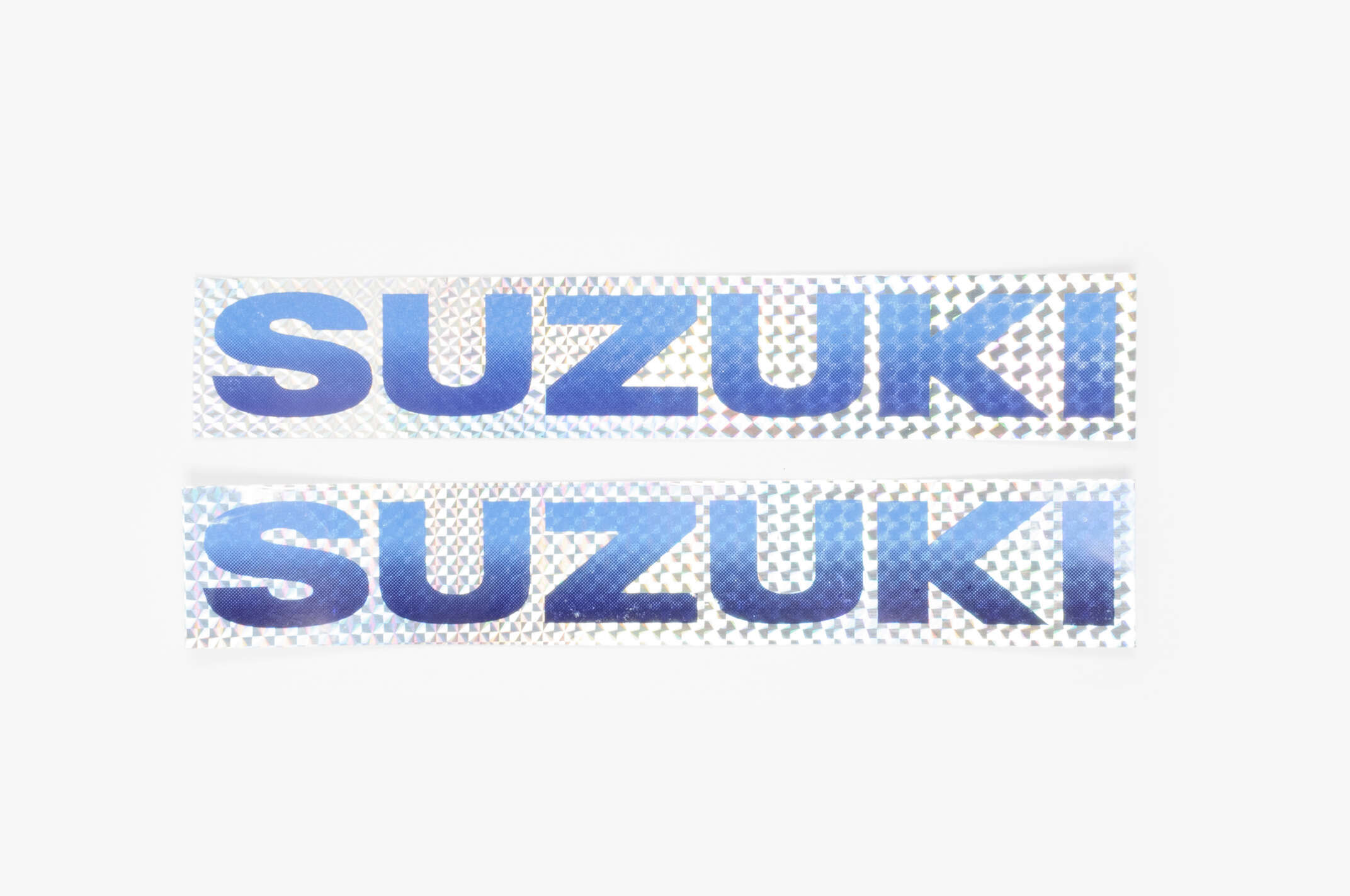 Наклейки (набор) SUZUKI (30х5см, синие) (#7000C)