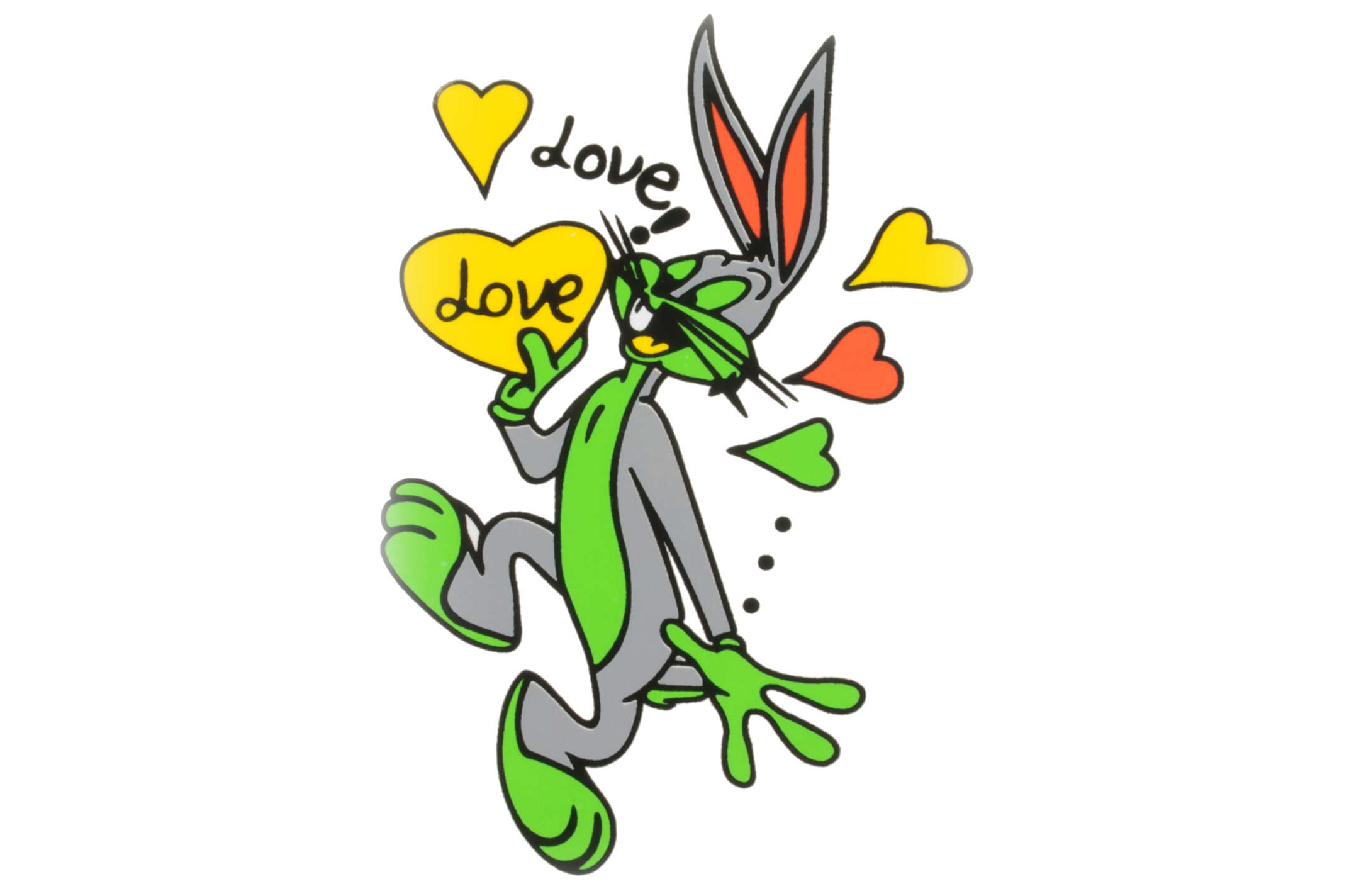 Наклейка декор BUGS BUNNY (21х15см) (#2644)