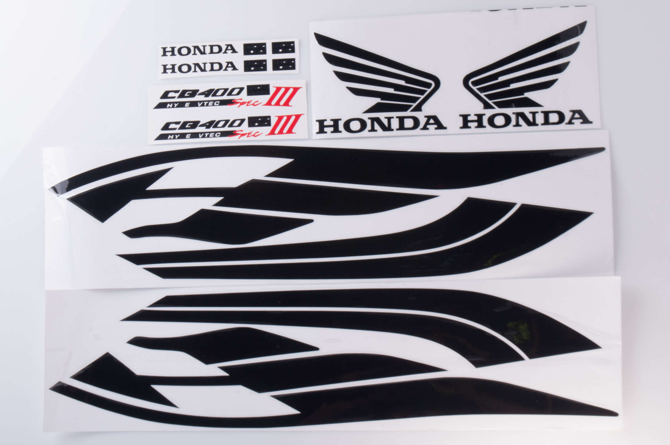 Наклейки (набор) Honda (56x14см) (#newB)