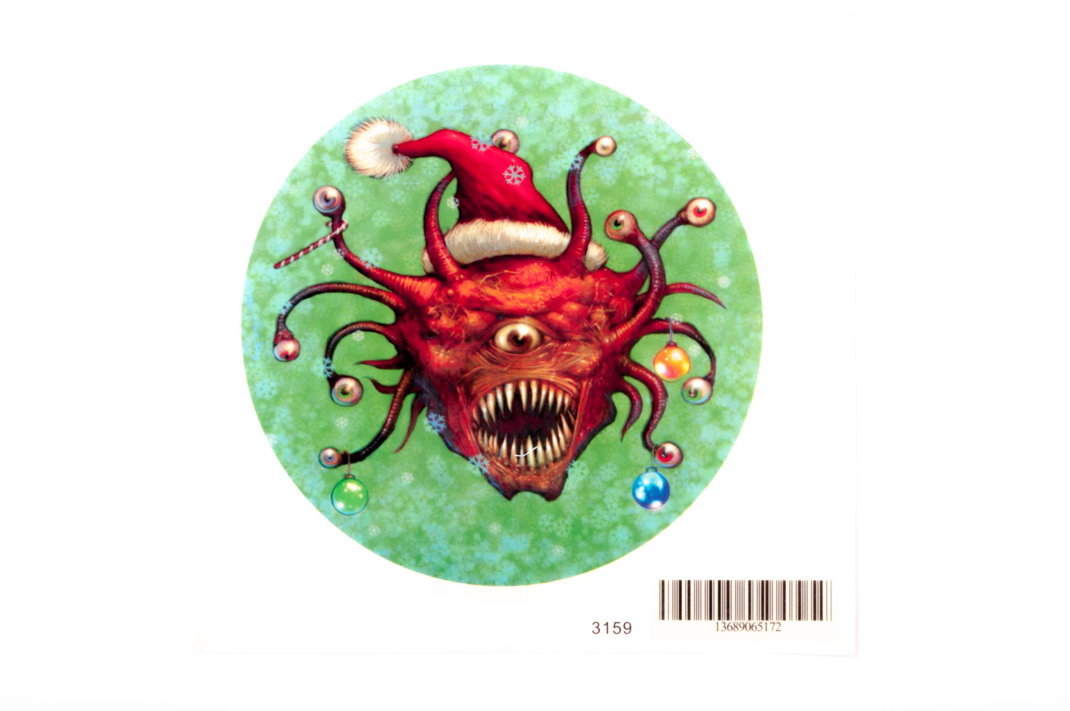 Наклейка декор OCTOPUS (12x12см) (#3159)