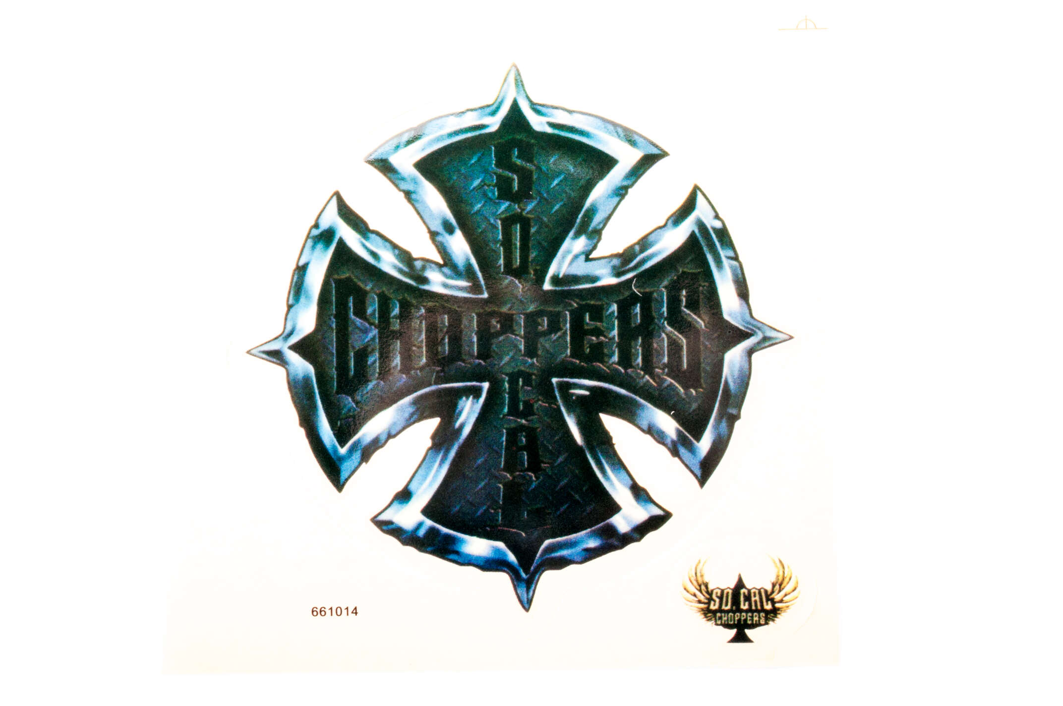 Наклейка декор SO CAL CHOPPERS (14x14см) (#661014)
