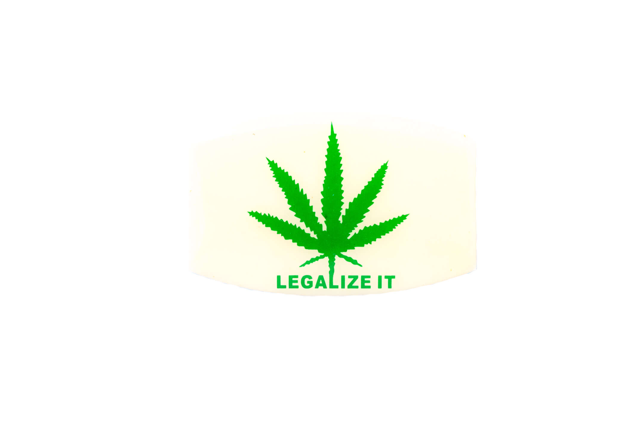 Наклейка декор LEGALIZE (9x5.5см) (#5193)