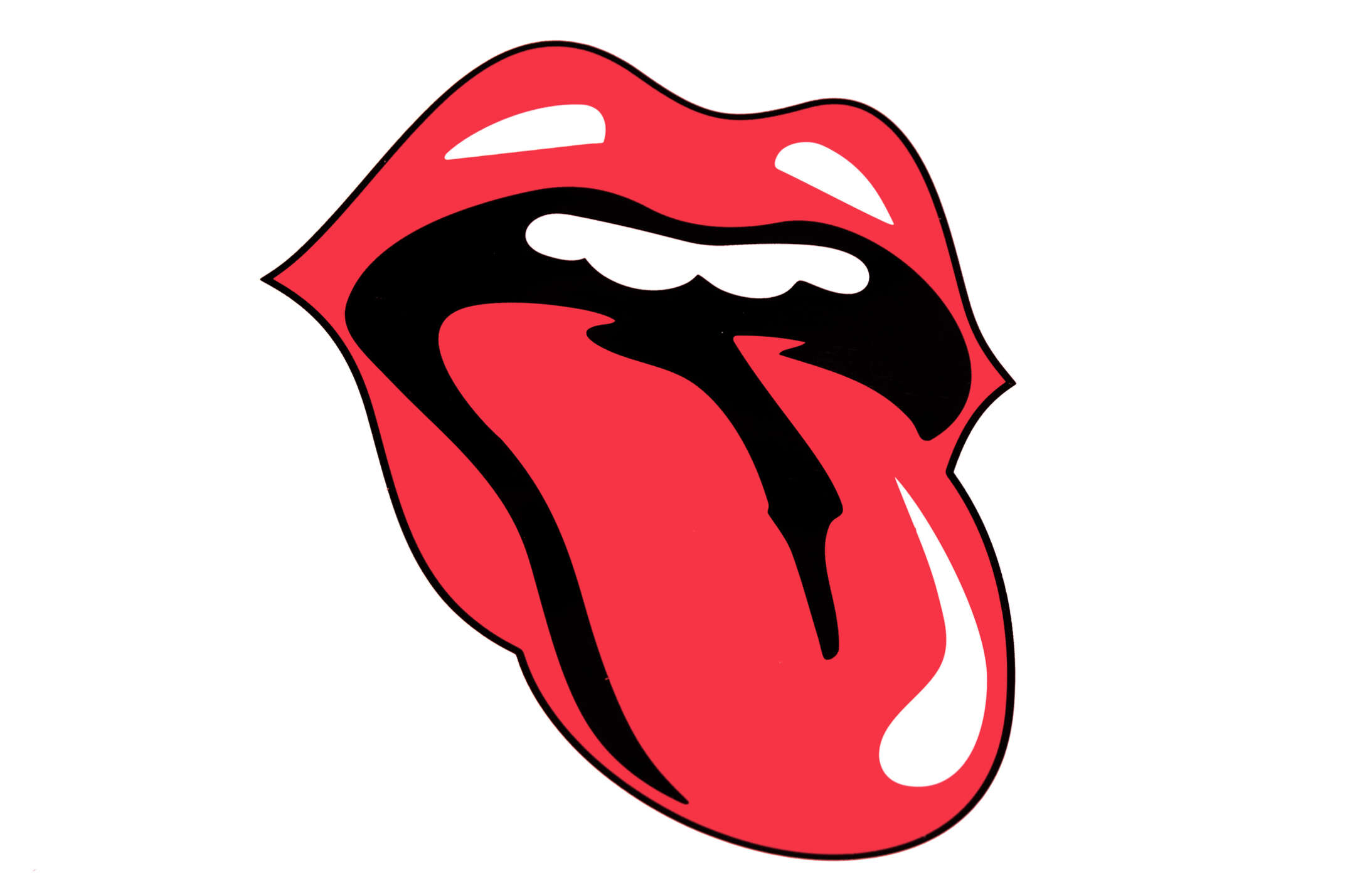 Наклейка декор ROLLING STONES (17х14см) (#SEA)