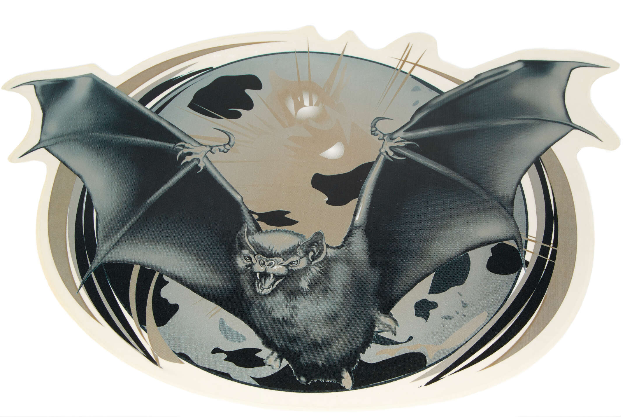Наклейка декор BAT (24х34см) (#SEA2)